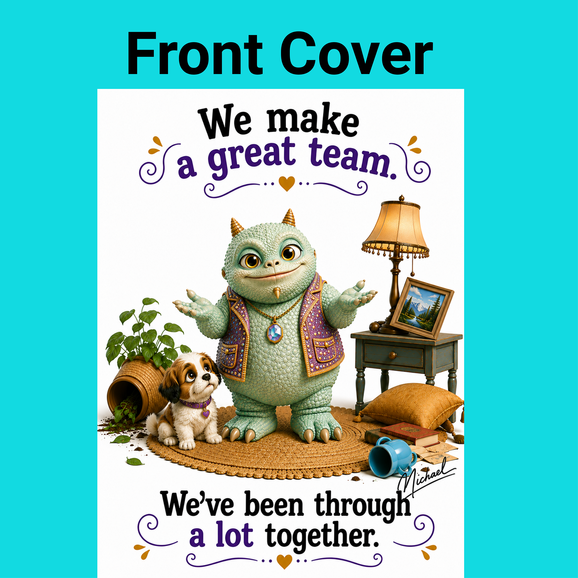 We Make a Great Team | Funny Greeting Card | Say It Better Collectible Gift Card