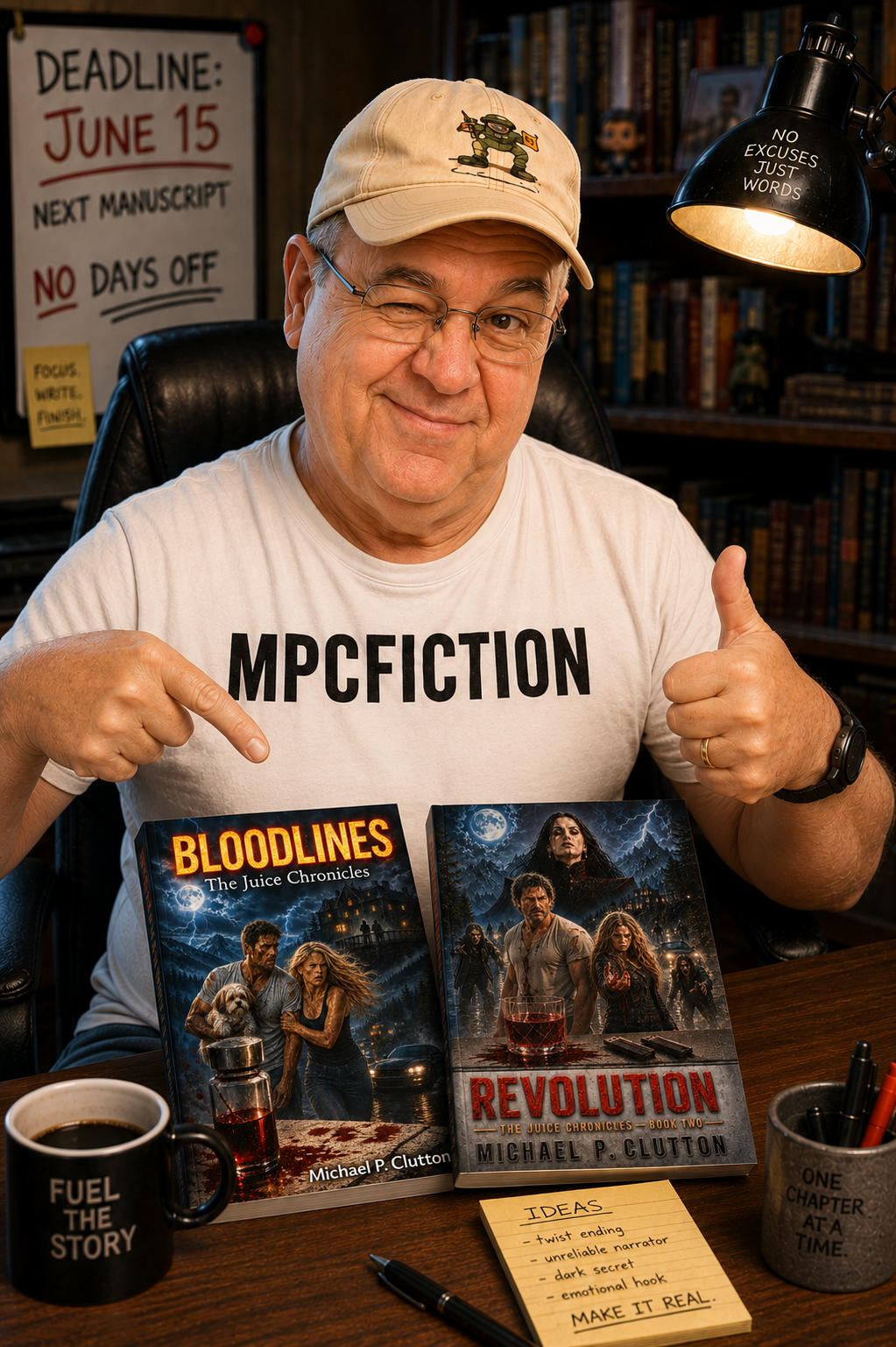 Book covers from Juice Bundle by Michael Clutton