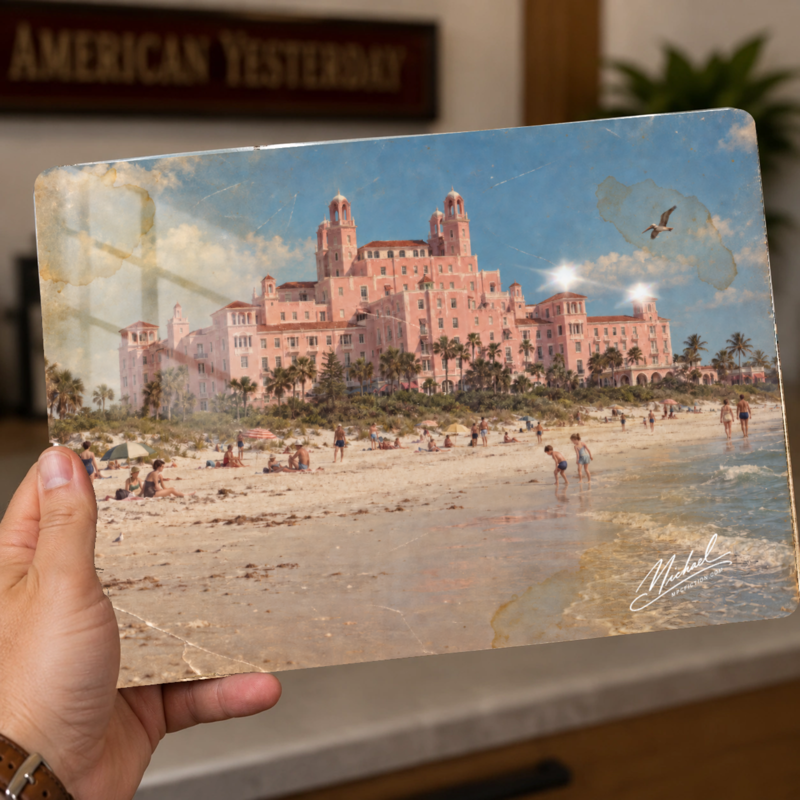 VA Building 1958 | Don CeSar Beach Wall Art