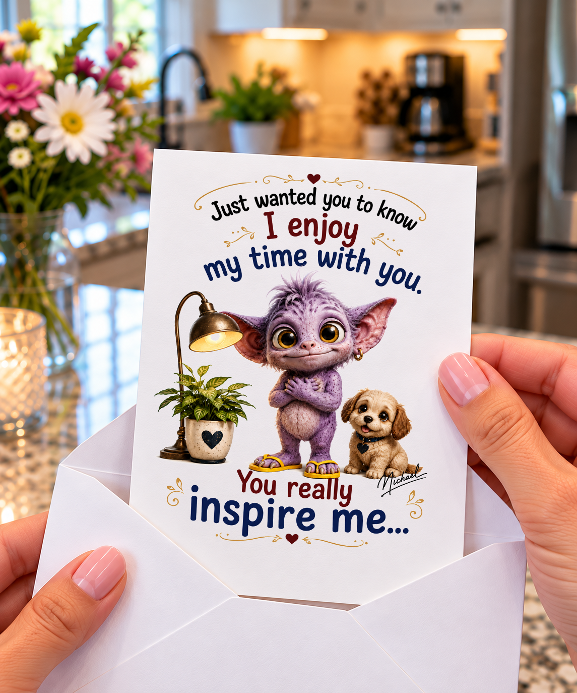 Funny Unfiltered Friendship Card – You Inspire Me | Say It Better Card
