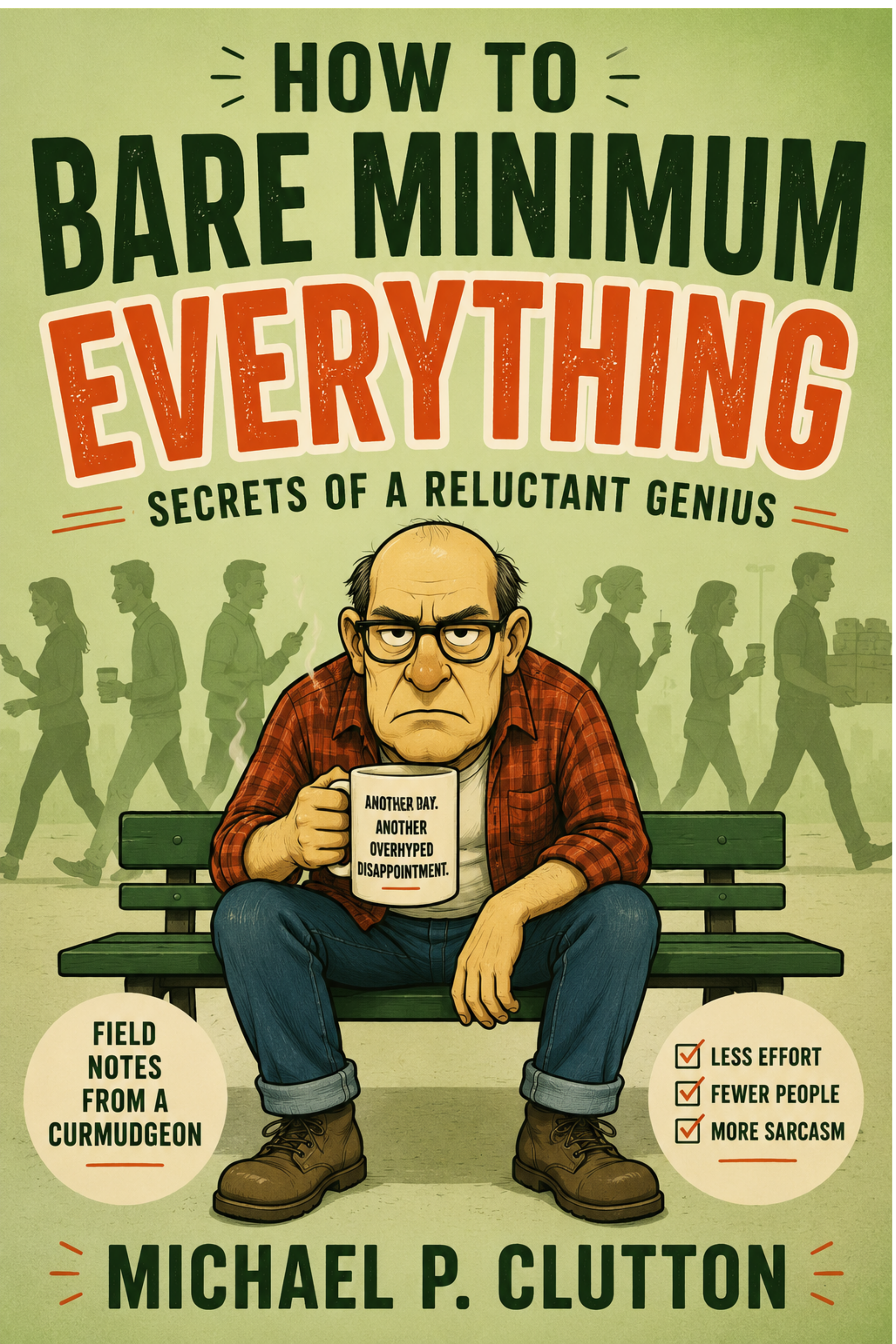 Bare Minimum book cover by Michael P. Clutton