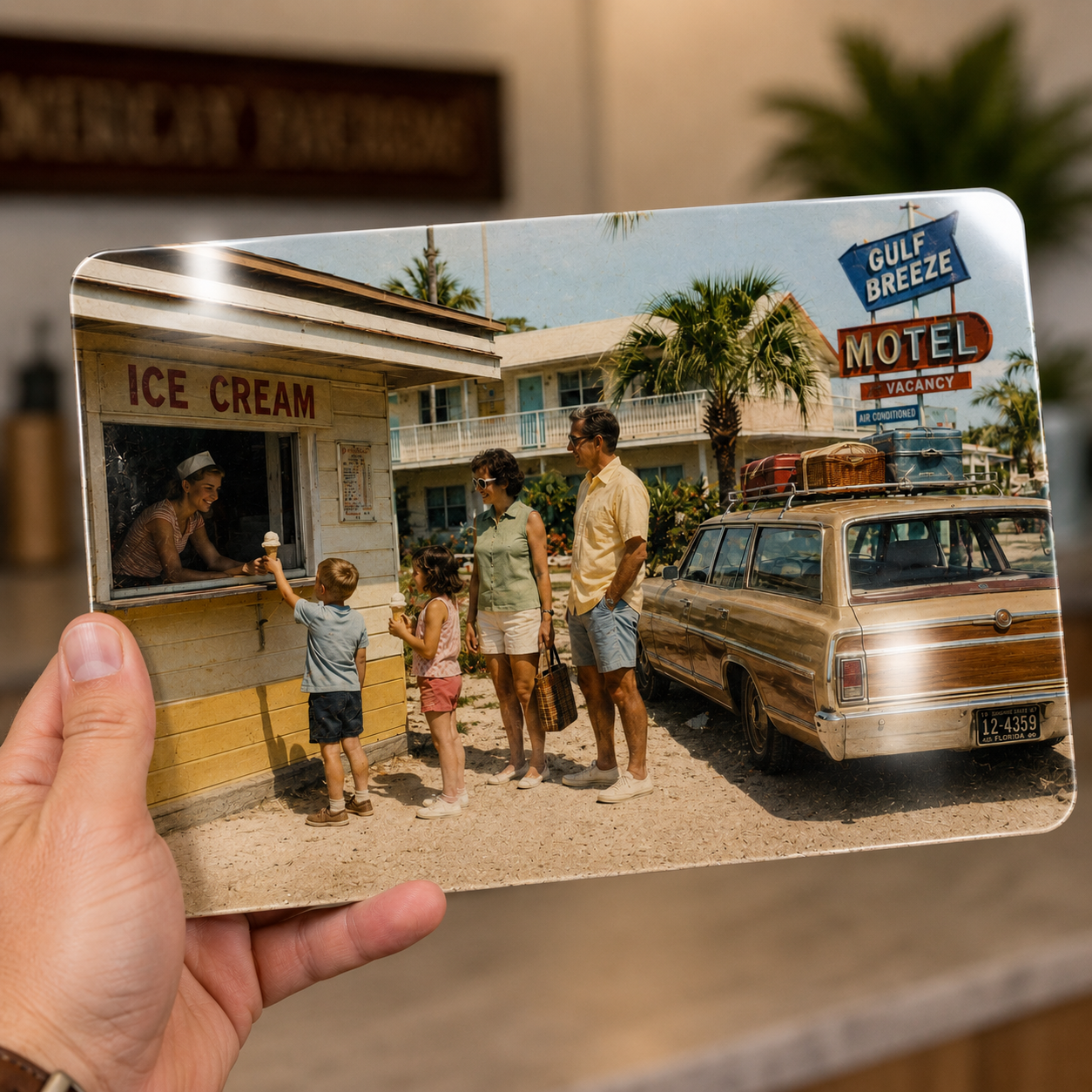 Vacation Tradition – Nostalgic Family Beach Vacation Metal Wall Art