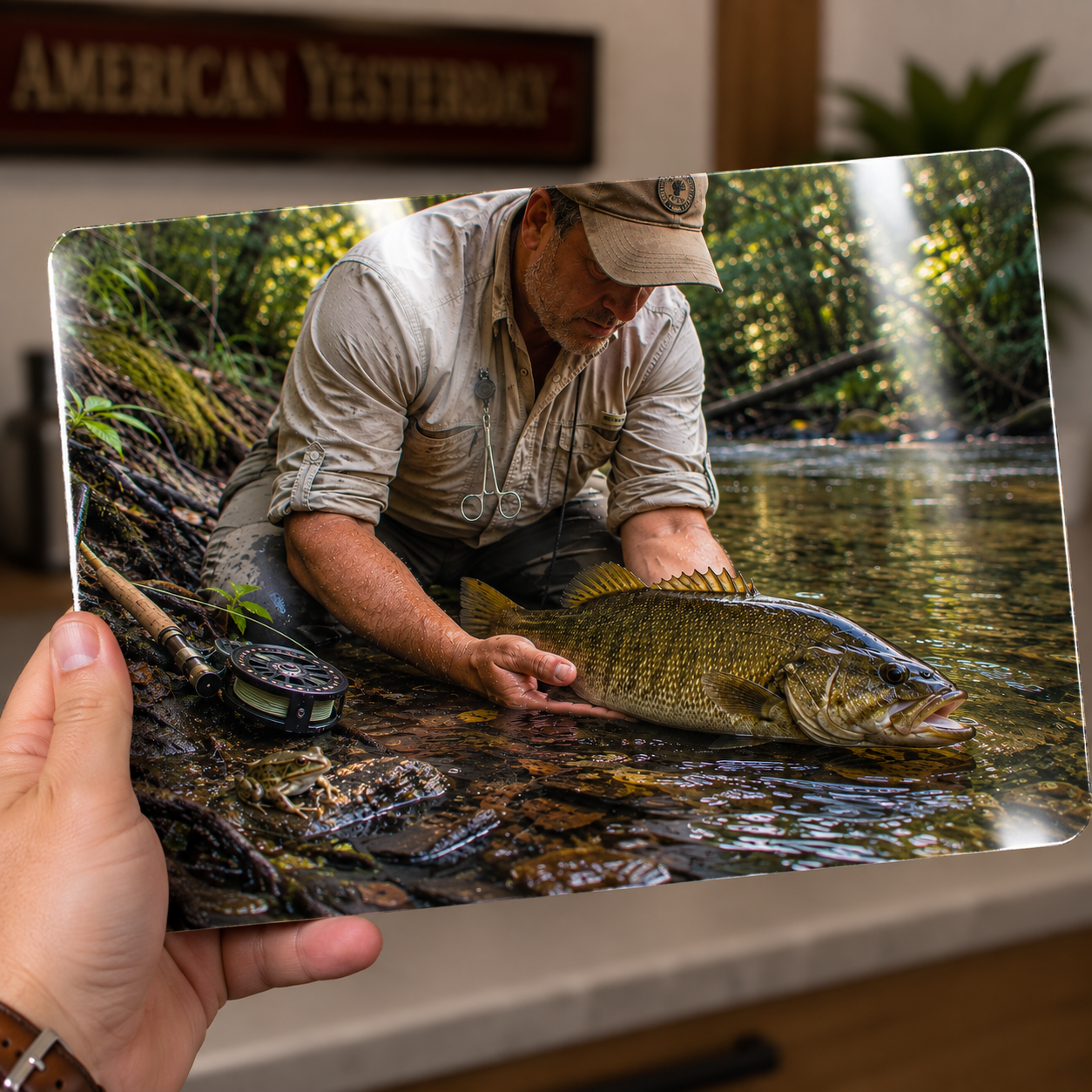 If You Love Something – Fly Fishing Metal Wall Art & Fisherman Decor
