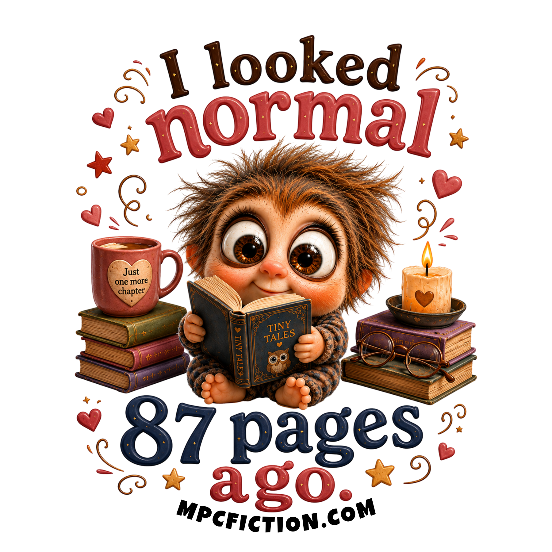 I Looked Normal 87 Pages Ago — Funny Gift for Book Lovers