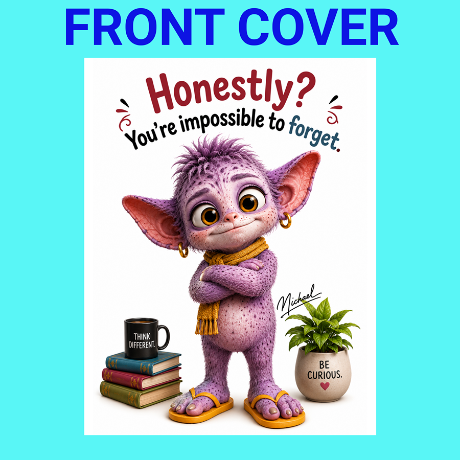 Funny Friendship Gift Card – You're Impossible to Forget | Say It Better Collectible Gift Card