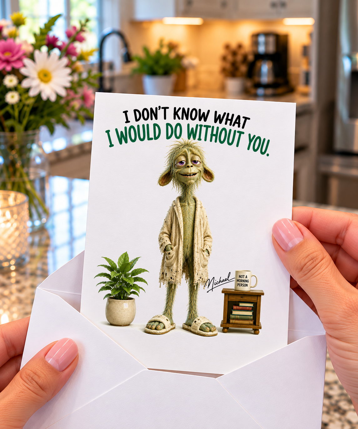 Funny Unfiltered Friendship Card – I Don't Know What I'd Do Without You | Say It Better Card