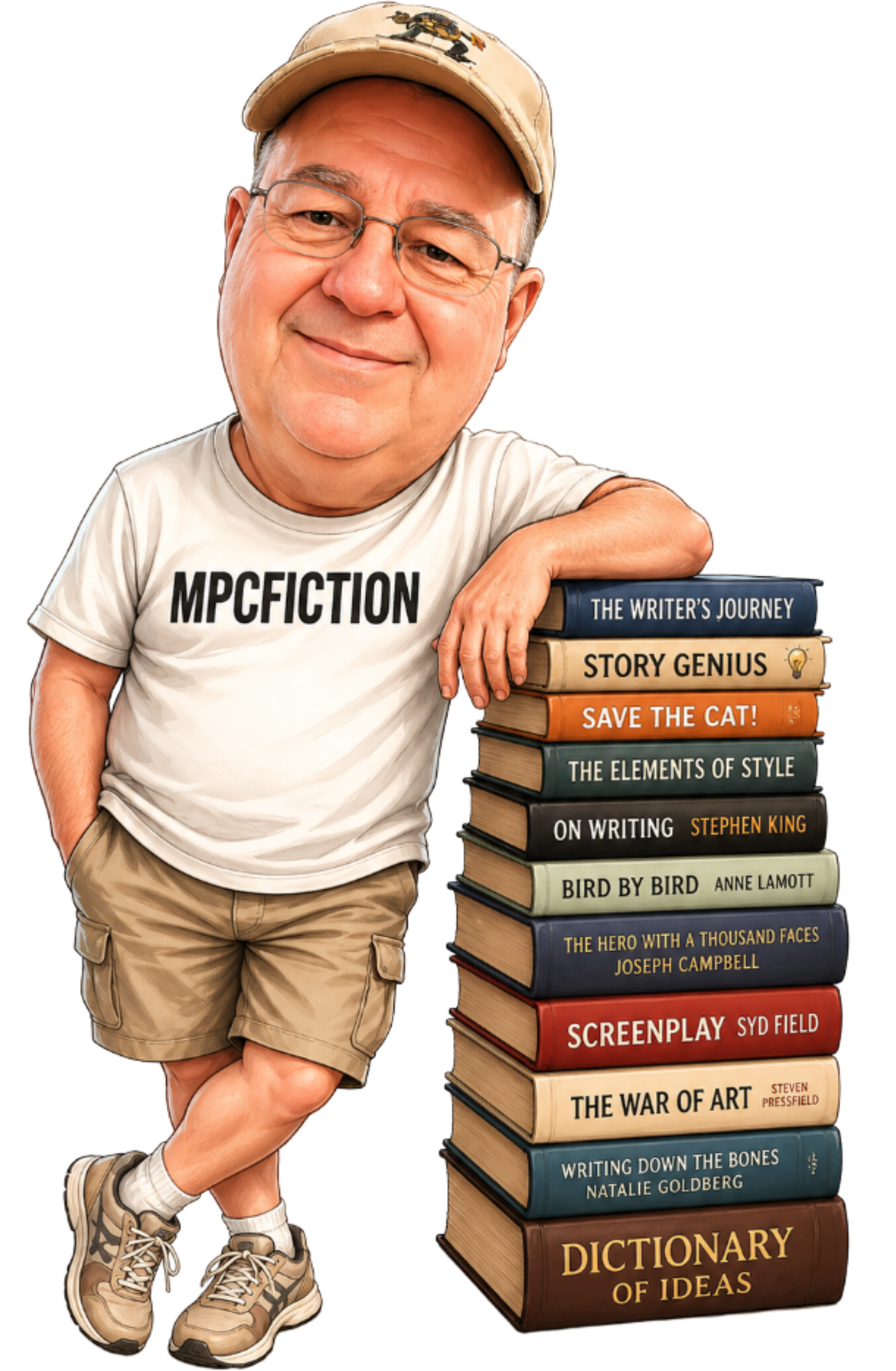 Michael P. Clutton, author of literary fiction and humorous novels.