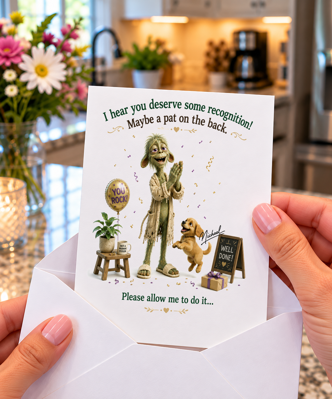 Funny UnfilteredCongratulations Card – Here's a Card | Say It Better Collectible Attitude Card