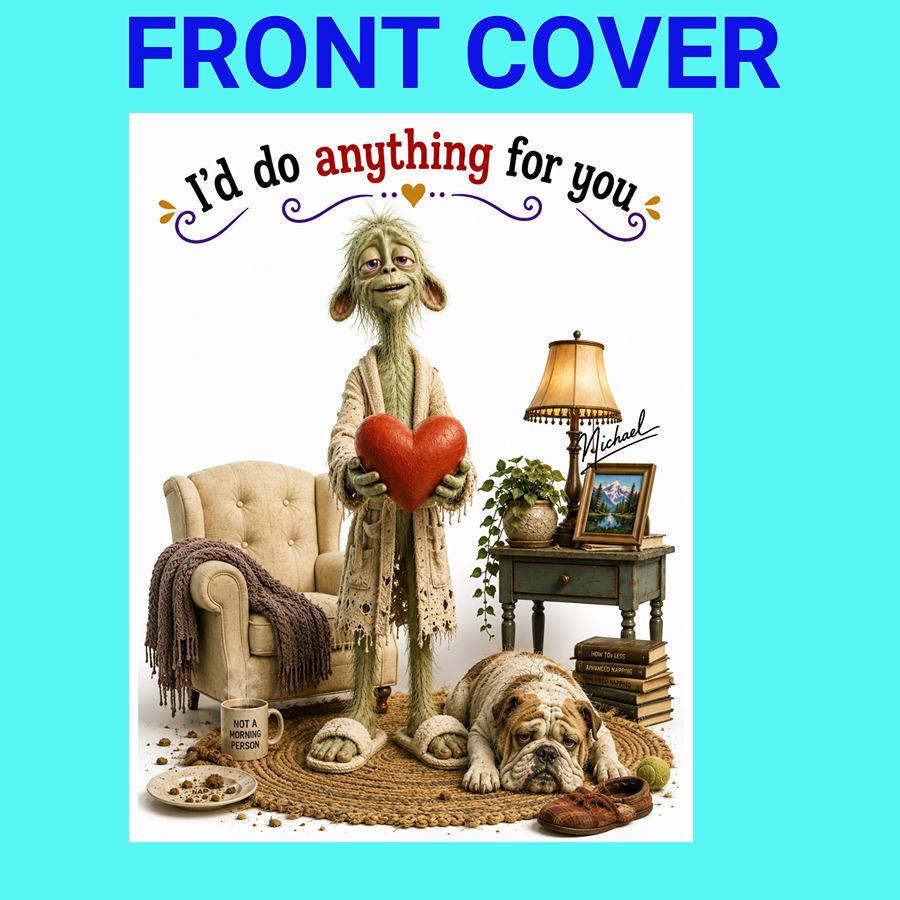 I'd Do Anything for You | Funny Greeting Card | Say It Better Collectible Gift Card