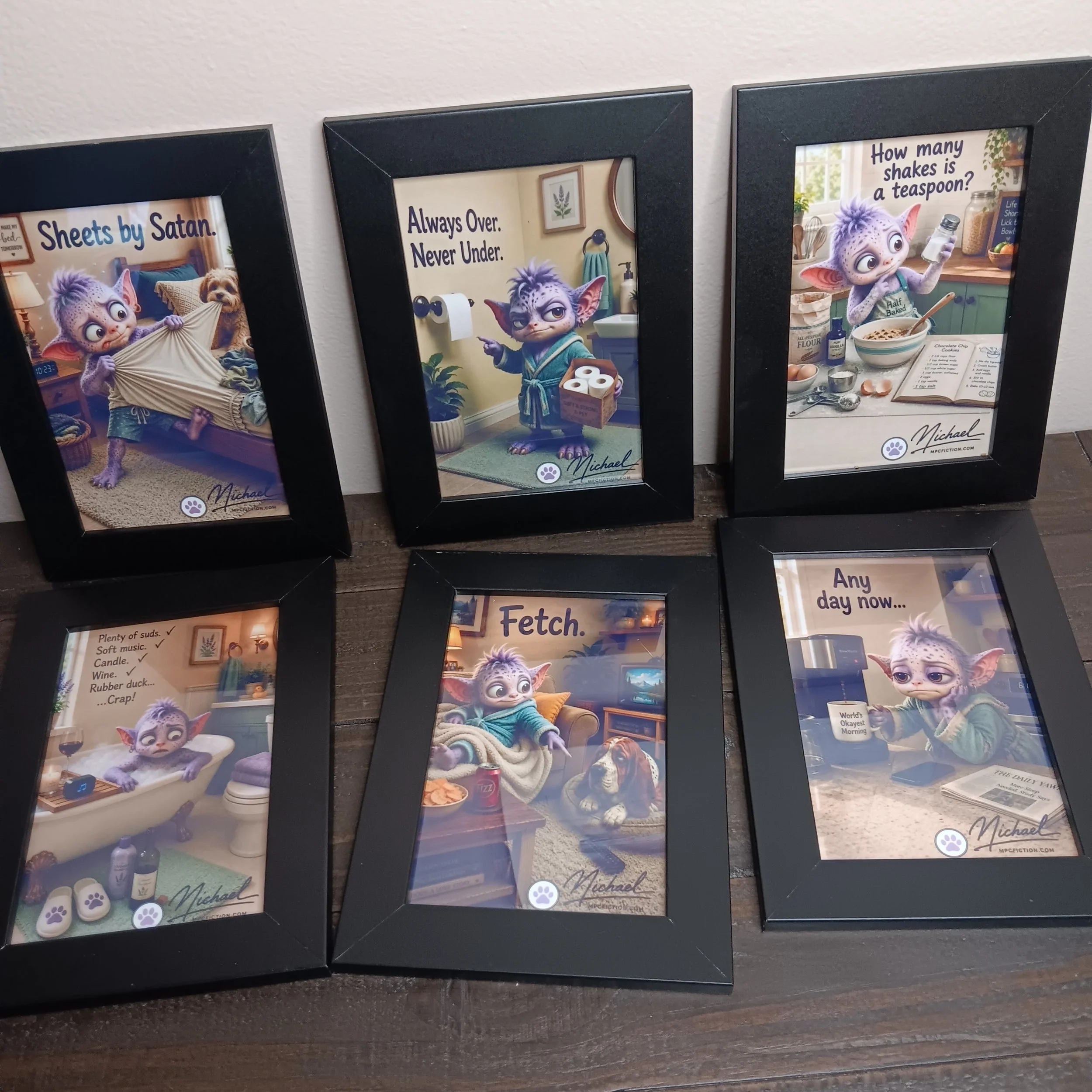 Funny Framed Wall Art | Original Humorous Home Décor & Unique Gifts