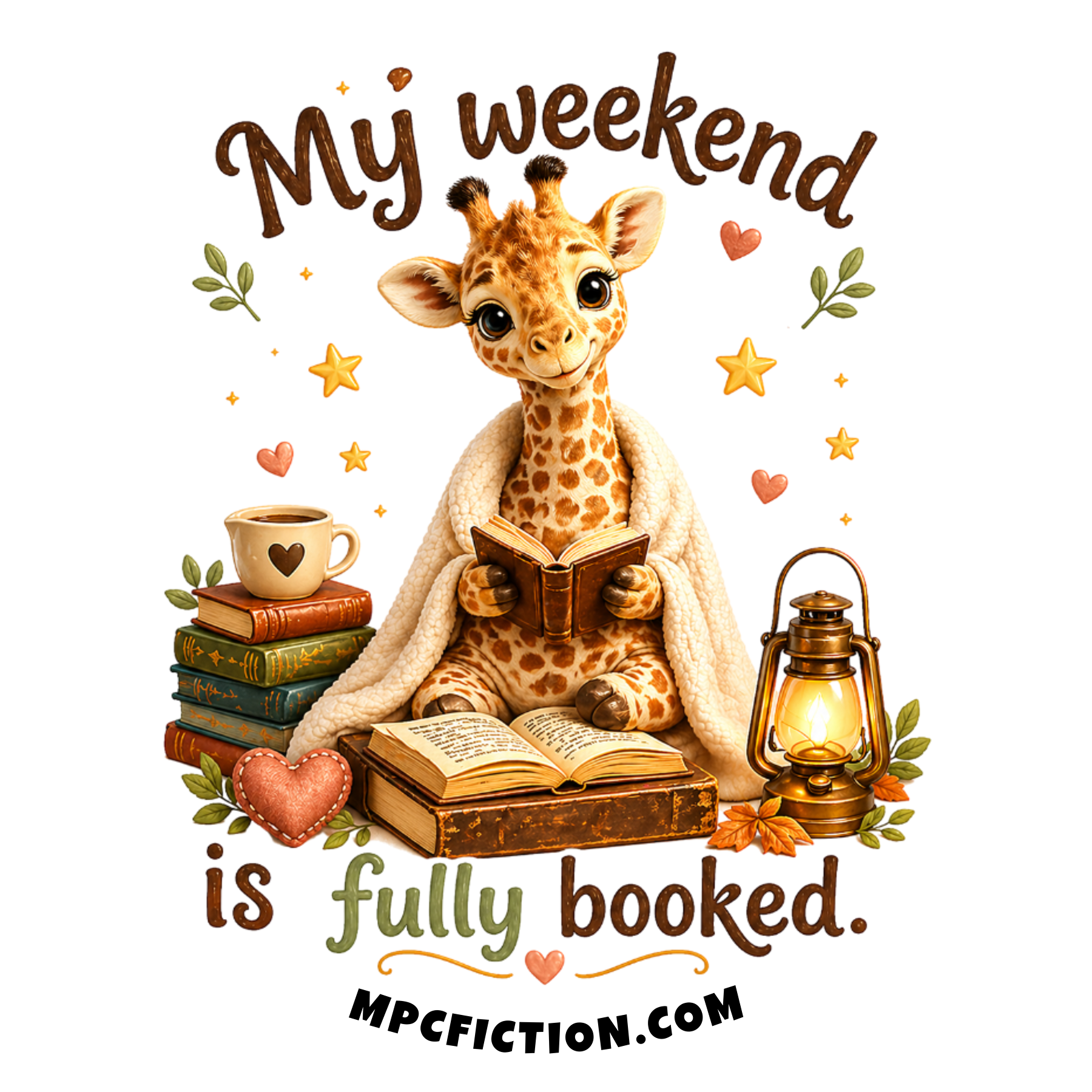 My Weekend Is Fully Booked Handmade Bookish Gift for Readers