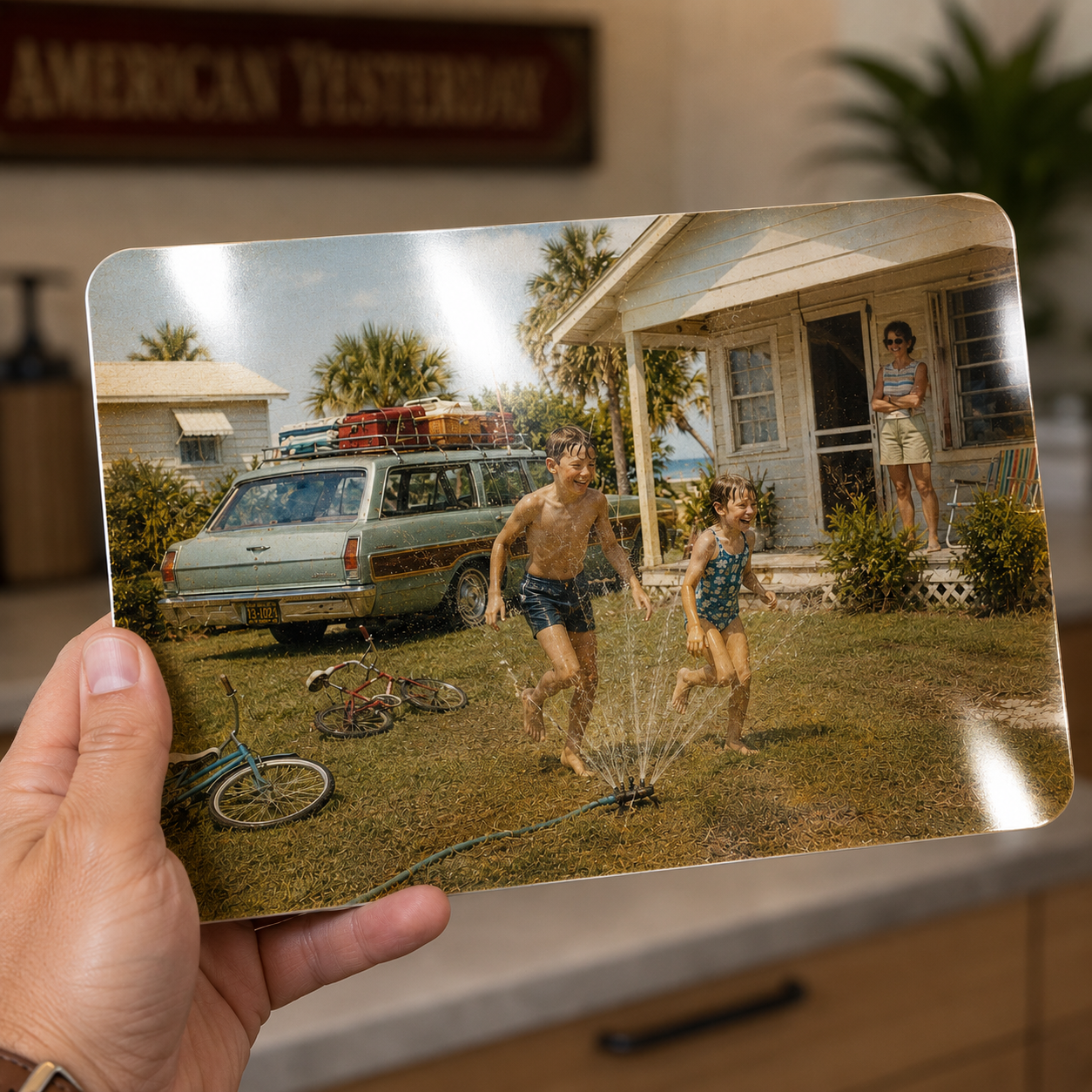 Endless Summer – Nostalgic Americana Childhood Metal Wall Art