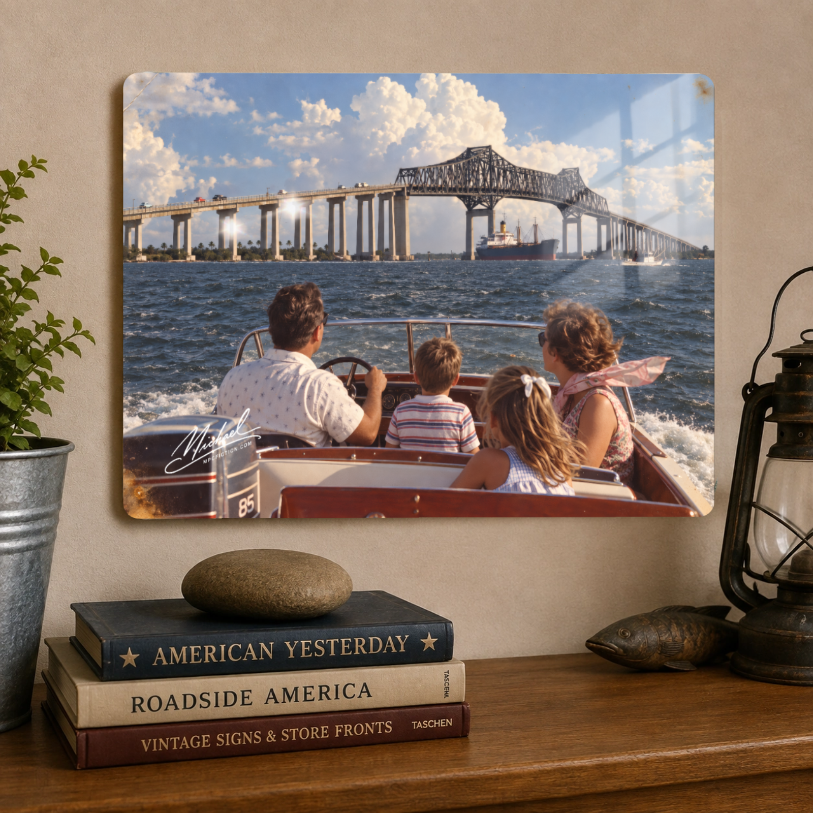 First Skyway | Historic Sunshine Skyway Bridge Wall Art
