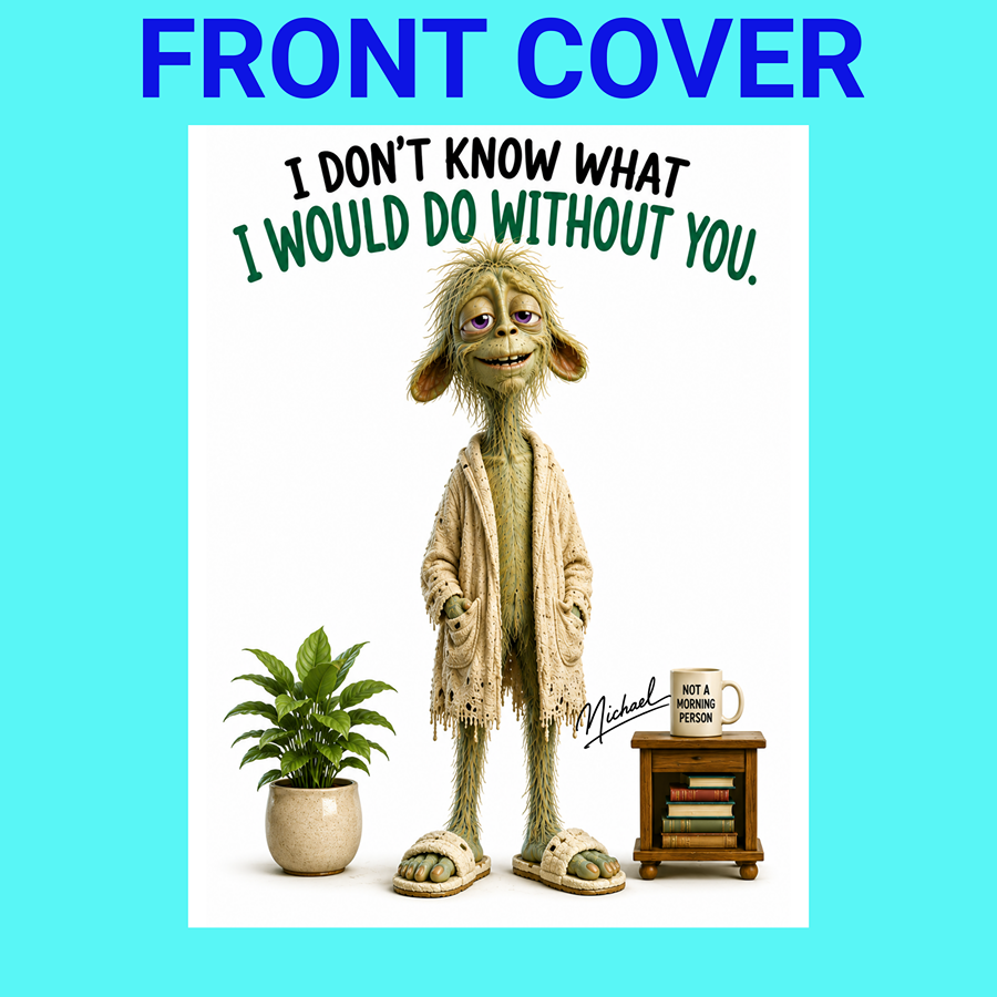Funny Friendship Gift Card – I Don't Know What I'd Do Without You | Say It Better Collectible Gift Card