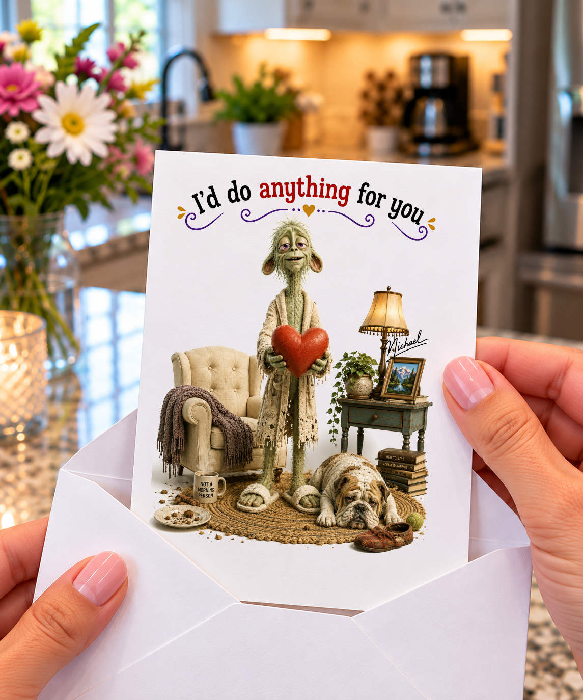 I'd Do Anything for You | Funny Greeting Card | Say It Better Collectible Gift Card