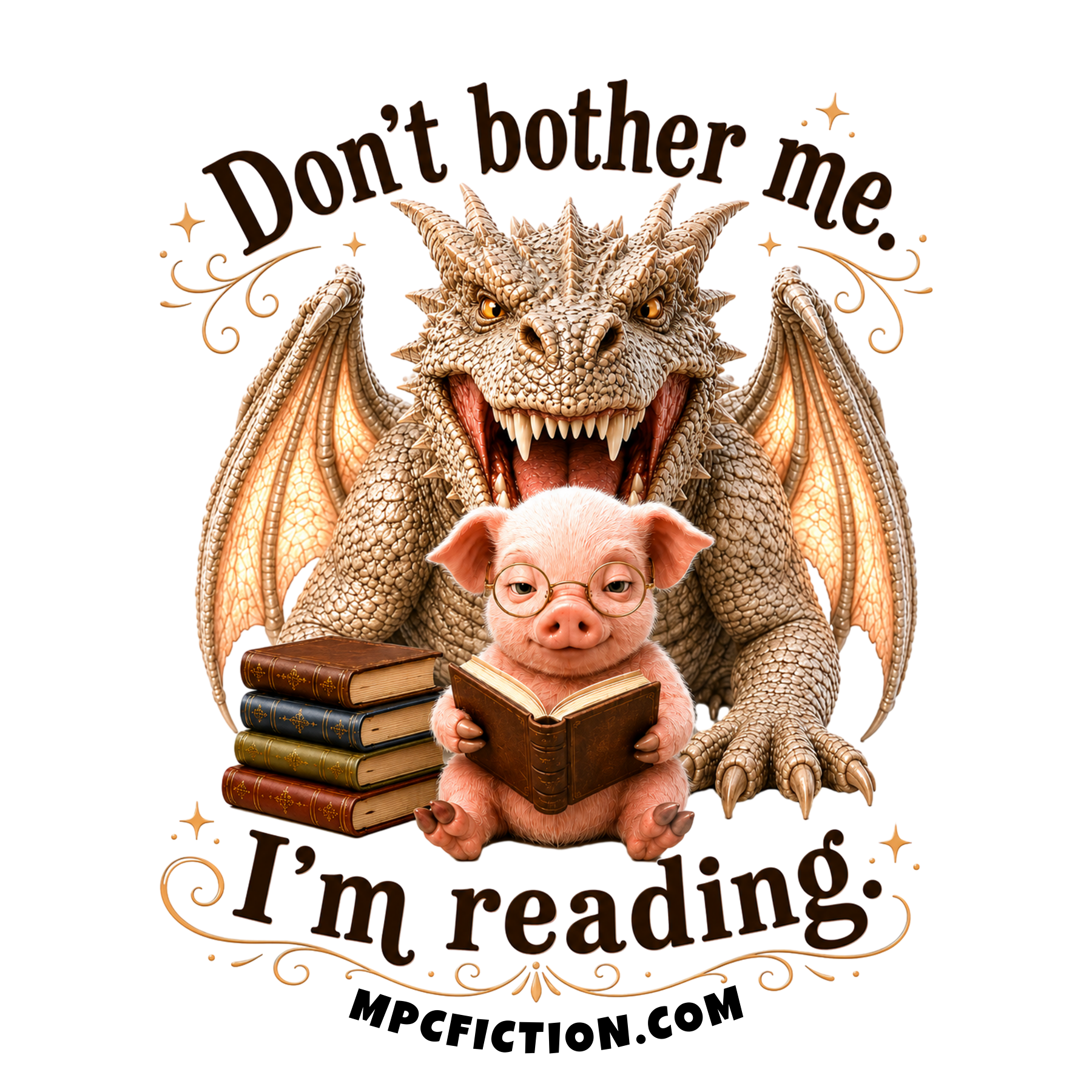 Don't Bother Me I'm Reading Funny Book Lover Gift for Readers Who Mean It