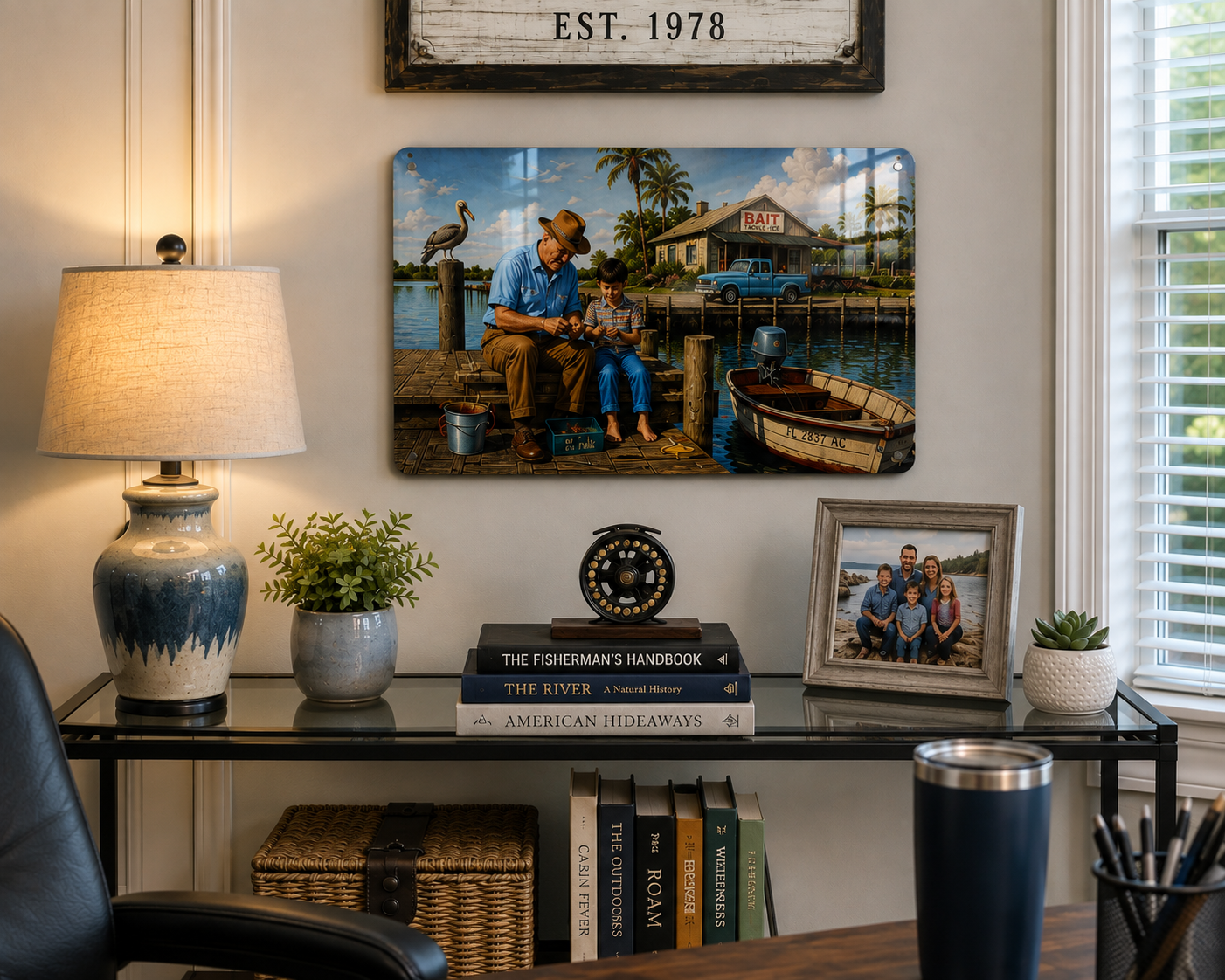 Metal Moments original Americana wall art by Michael Clutton