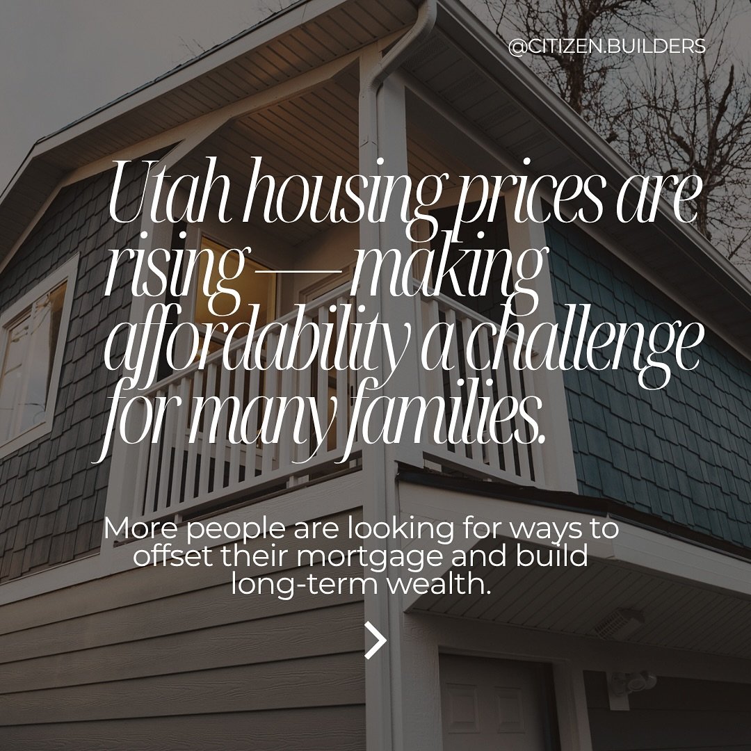 Only 18 ADUs have been built in Salt Lake City and our project is one of them. will yours be #19? 🏗️ At Citizen Builders, we make it easy to add an ADU &mdash; boosting your property value and creating passive income. Let&rsquo;s build your future, 