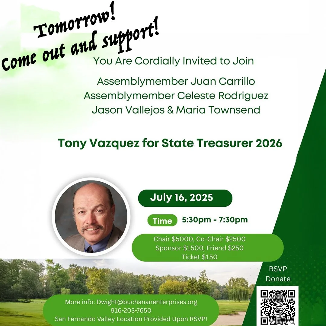 Don&rsquo;t miss it! Tomorrow in the San Fernando Valley, we&rsquo;re taking the next big step in our fundraising mission. Come out and support!! RSVP link in bio! 👊🏼 Hosted by asmjuancarrillo, @asmcelesterodriguez, @insuranceguyj, and Maria Townse