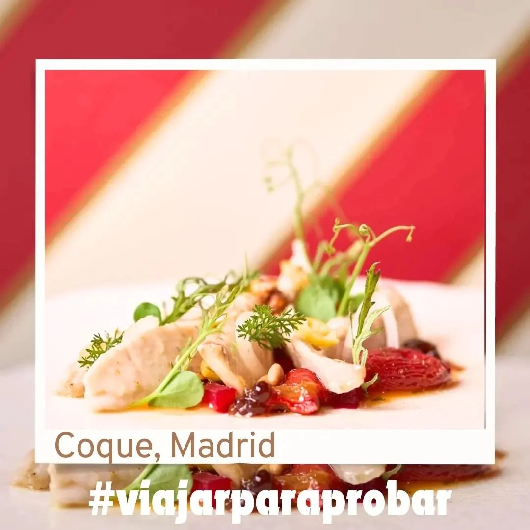 desde la cocina de @coquemadrid , el chef @msandovalcoque ha logrado crear una propuesta que psrte de productos nobles y recetas tradicionales, para transformarlas en platos estilizados e ingeniosos que le han ganado dos estrellas @michelinguide 

un