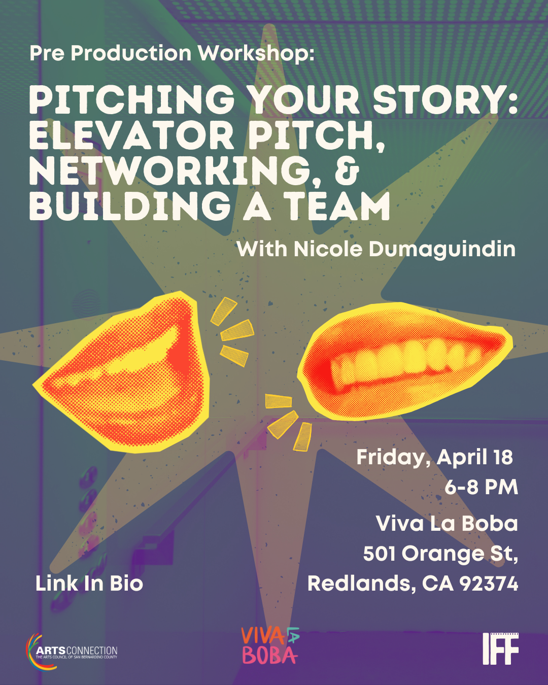 Pitching Your Story: Elevator Pitch, Networking, & Building a Team