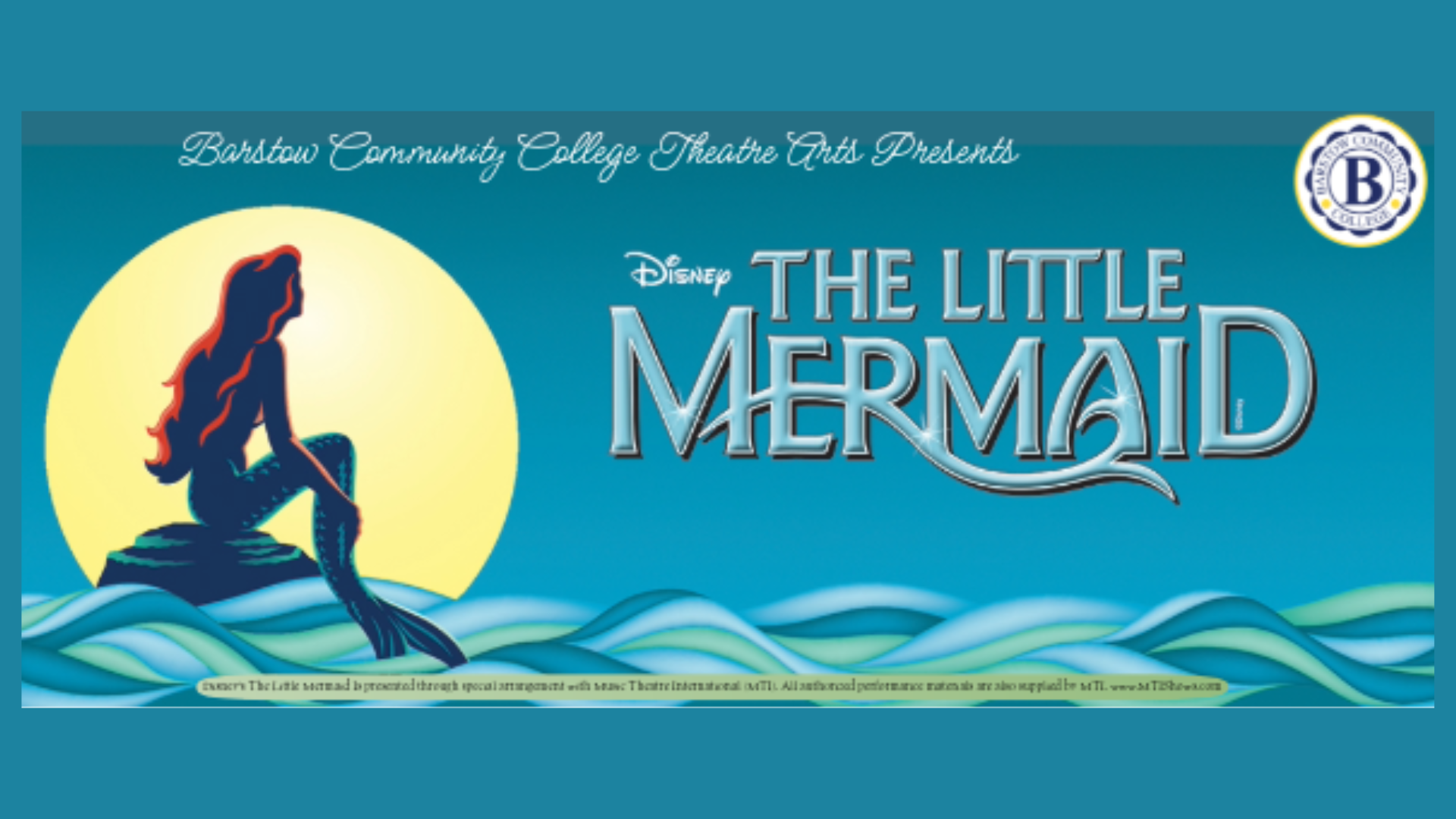 BCC Theater Arts Presents: Disney's The Little Mermaid