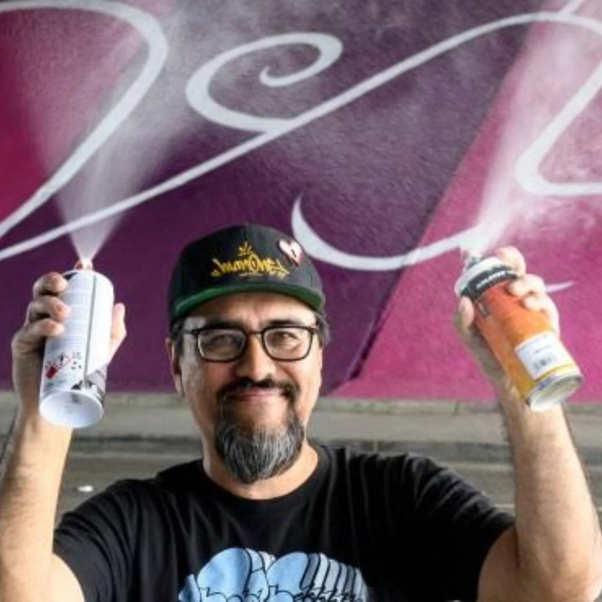 Futbol Celebration: Live Painting at the Mills with Artist Alejandro Poli Jr. “Man One”