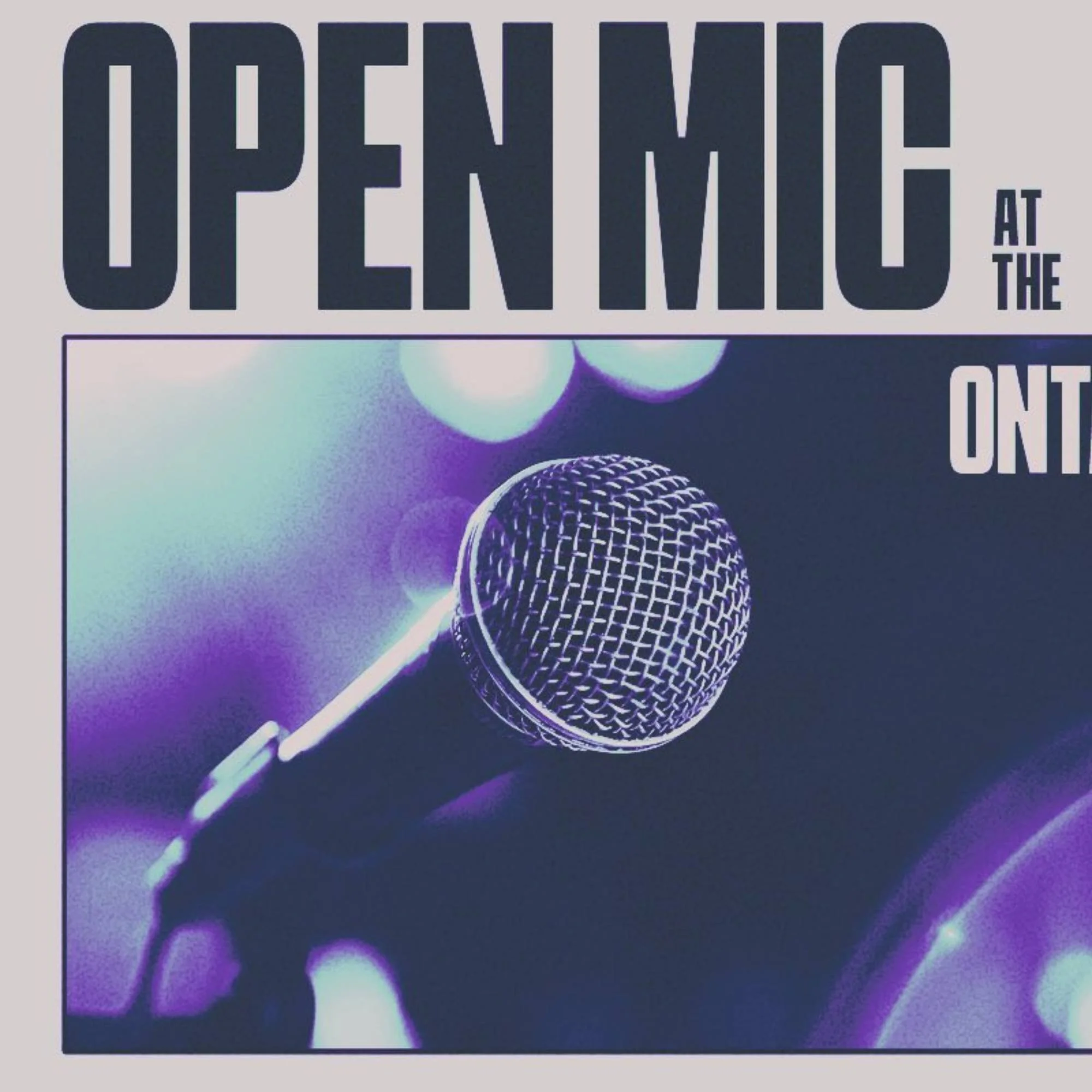 Open Mic at the Ontario Improv