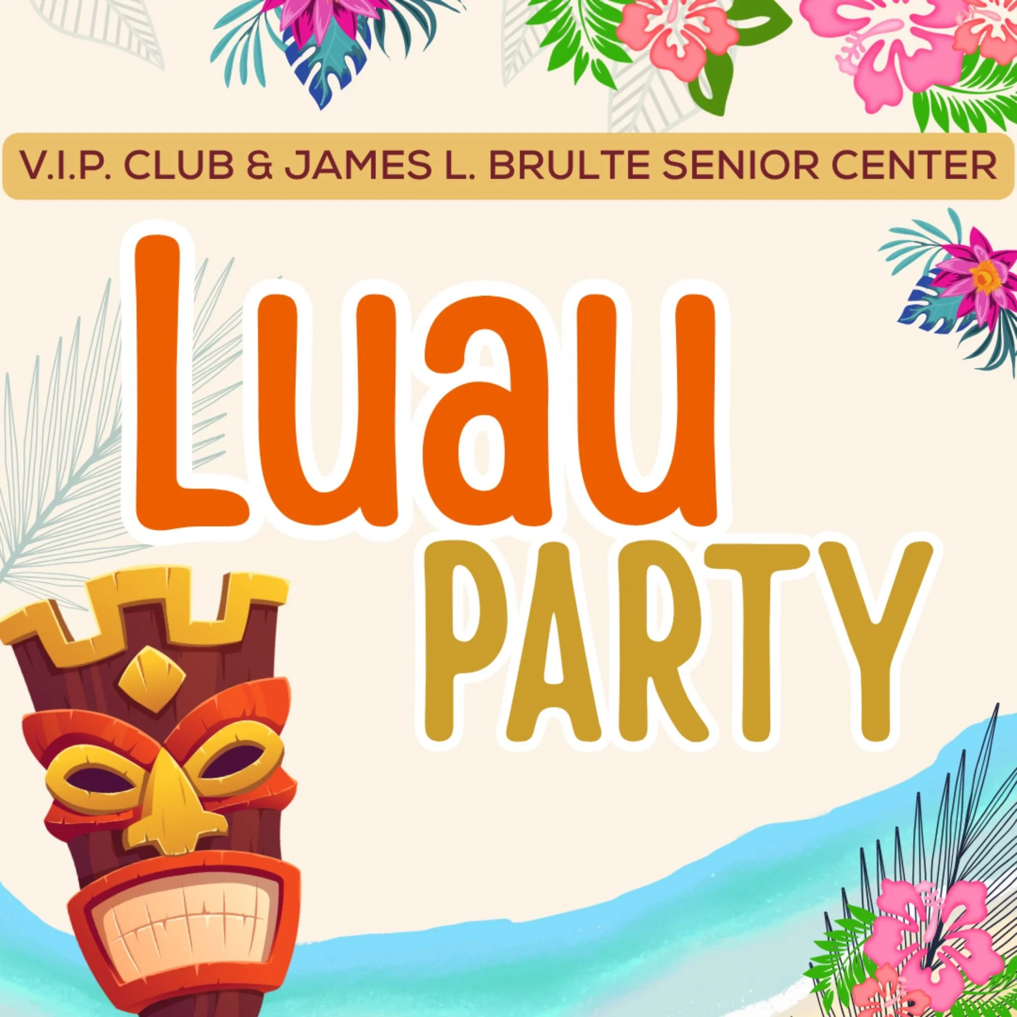 Senior Center Luau Party 