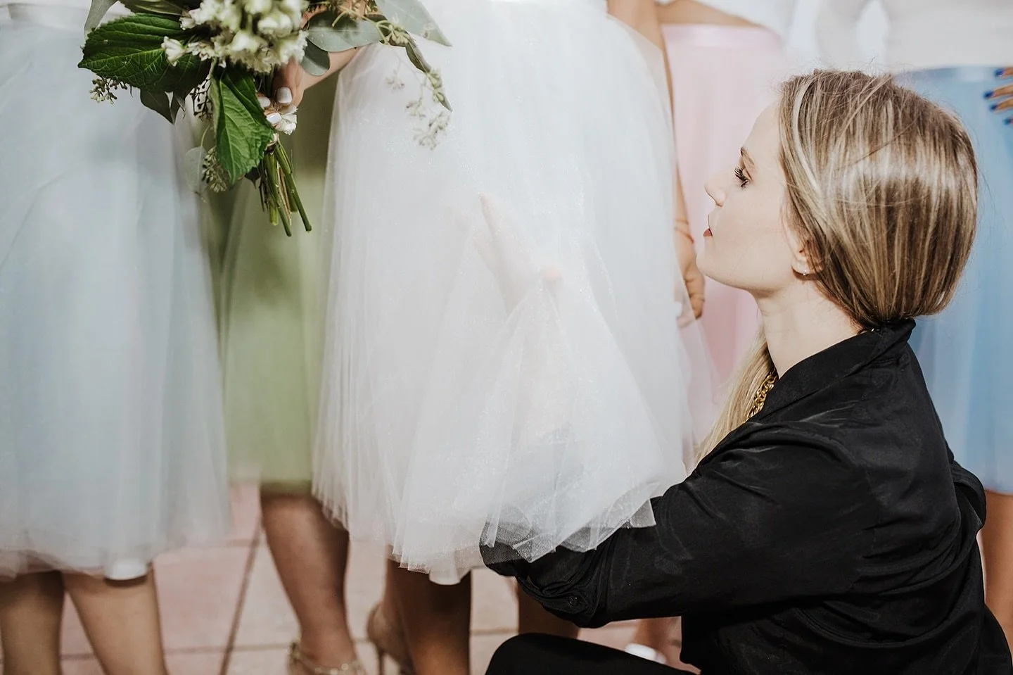 Help us decide which color to offer next!

But first some background.... 
Hilandel&rsquo;s Willow Skirt was created for two reasons. 

First: Our custom brides need something to wear for the events surrounding their wedding or, as a fantastic bridesm