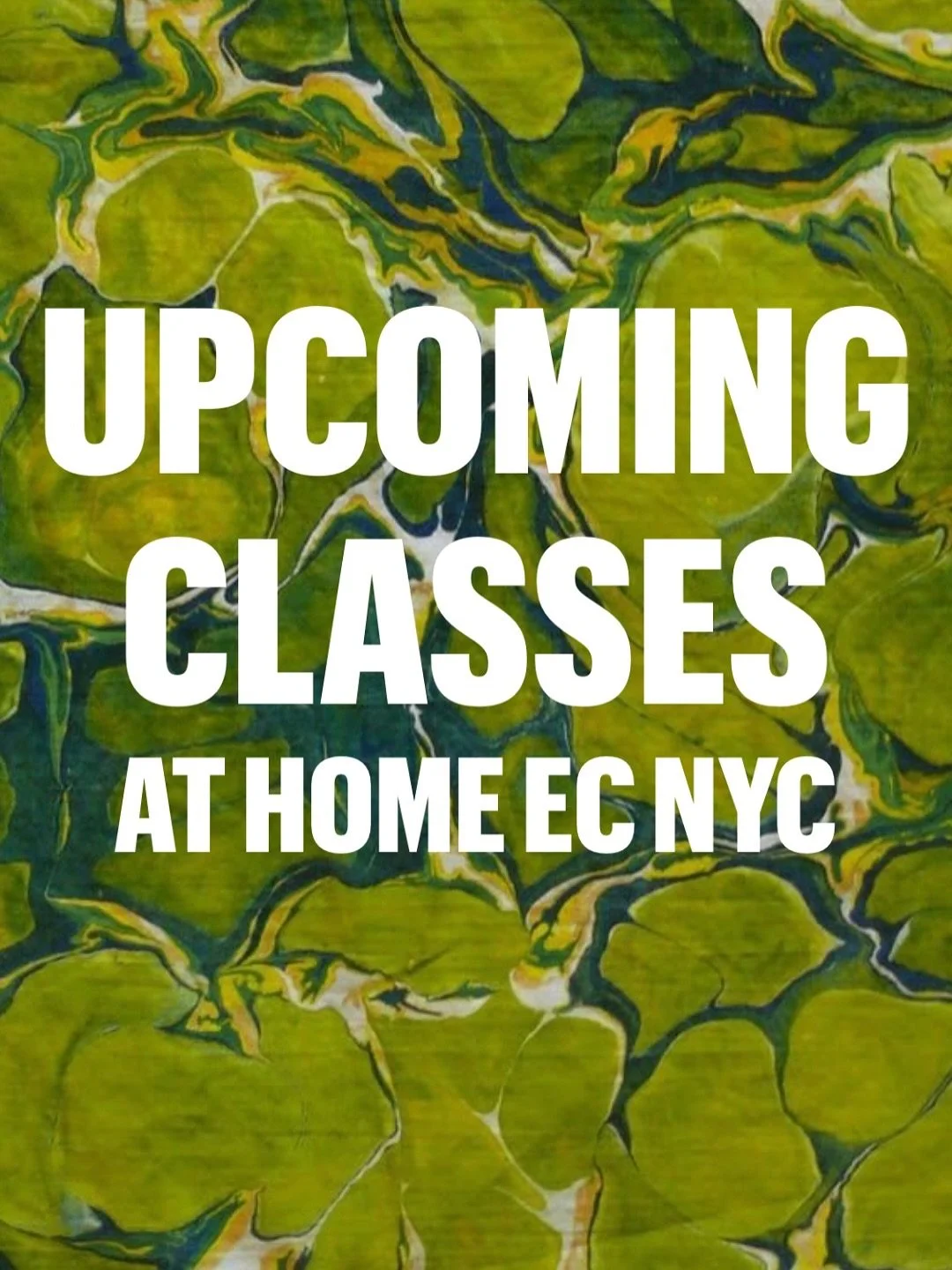 Calendar for events at @home.ec.nyc studio! As also check the website for more! Come see me at the Stu baby!! Xh 

#learntosew #madeinqueens #thingstodoinnyc #sewing #upcycling #diy