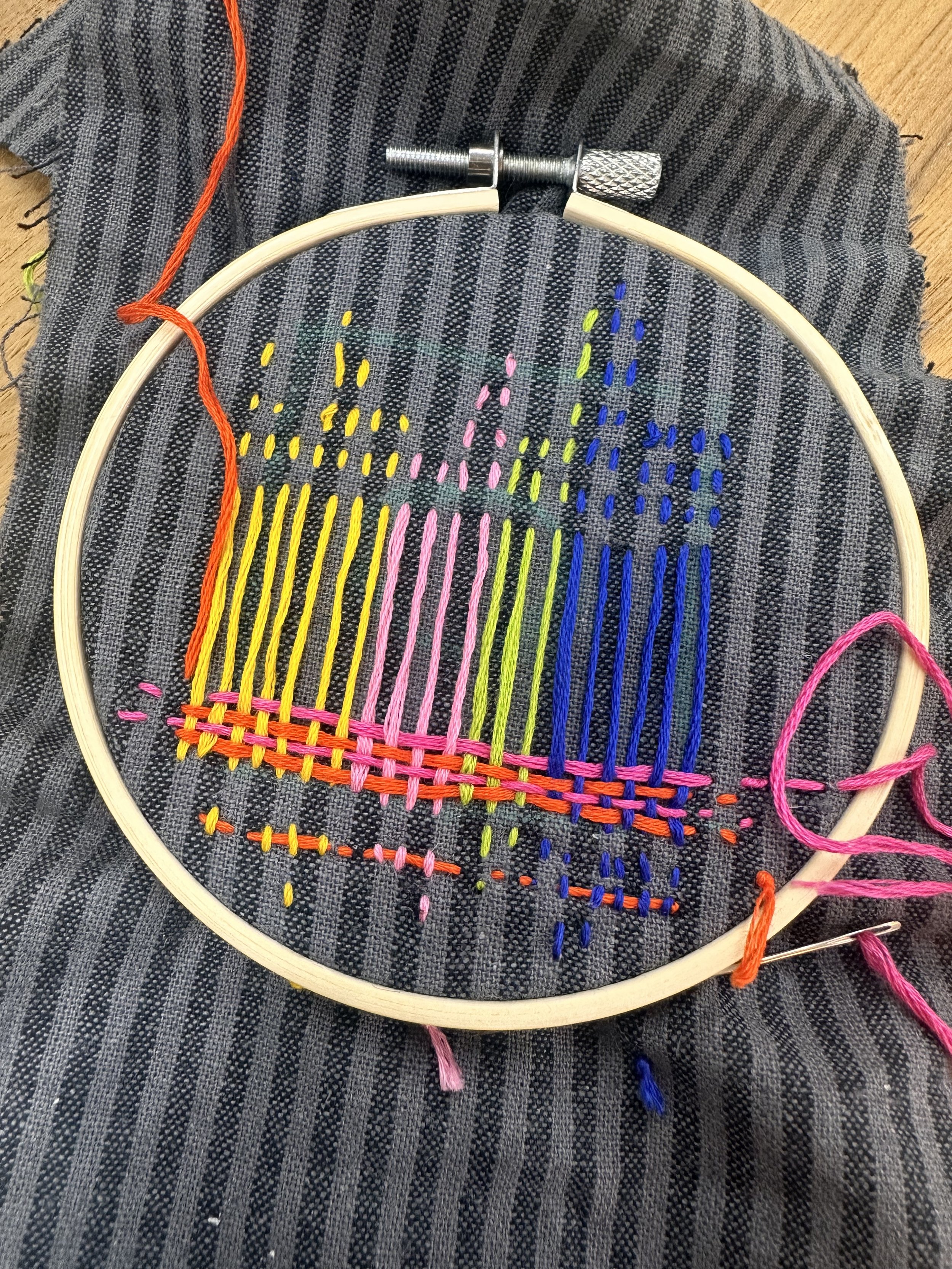 Hand Mending - Darning