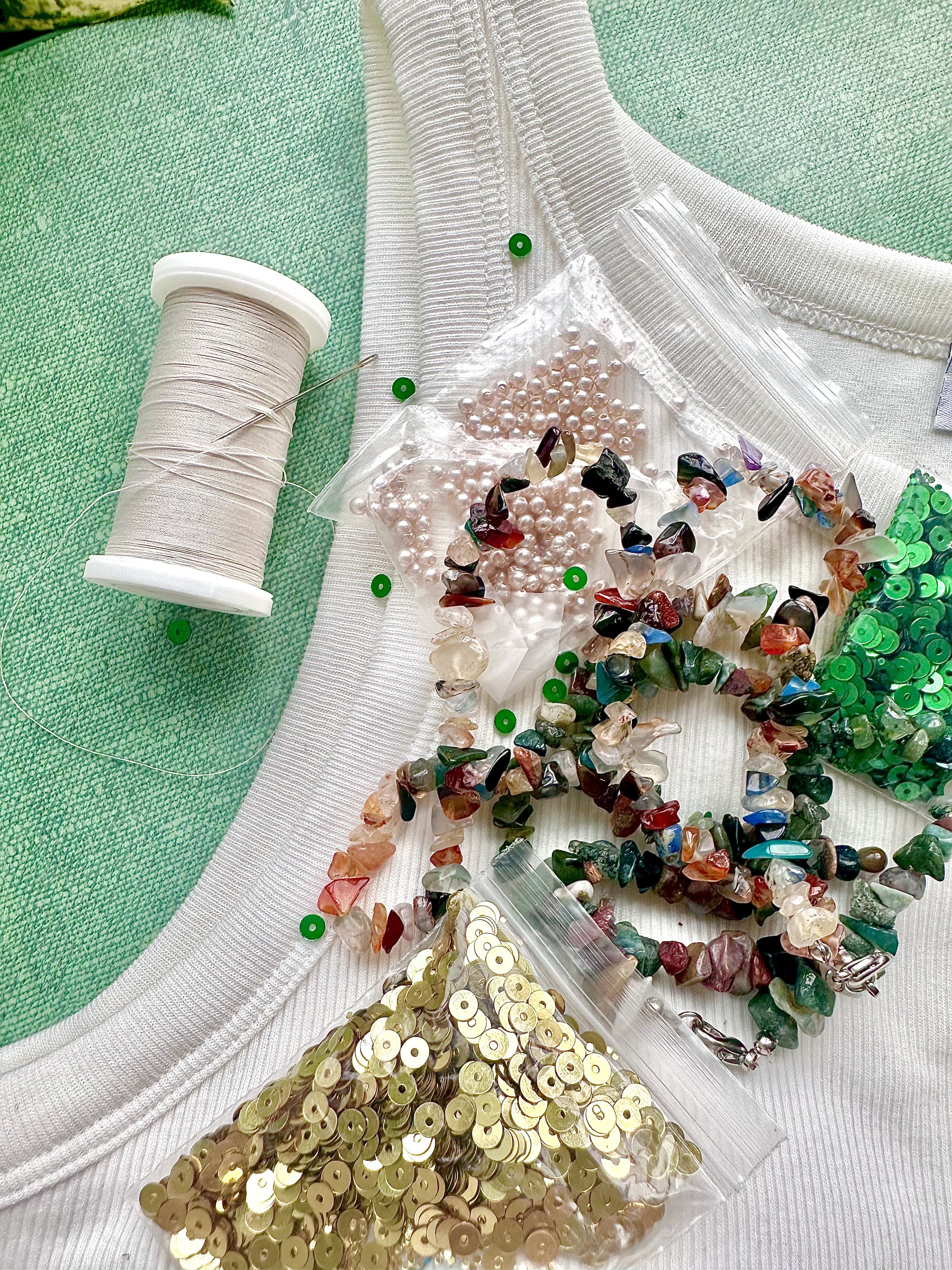 Upcycling: Bead-dazzel
