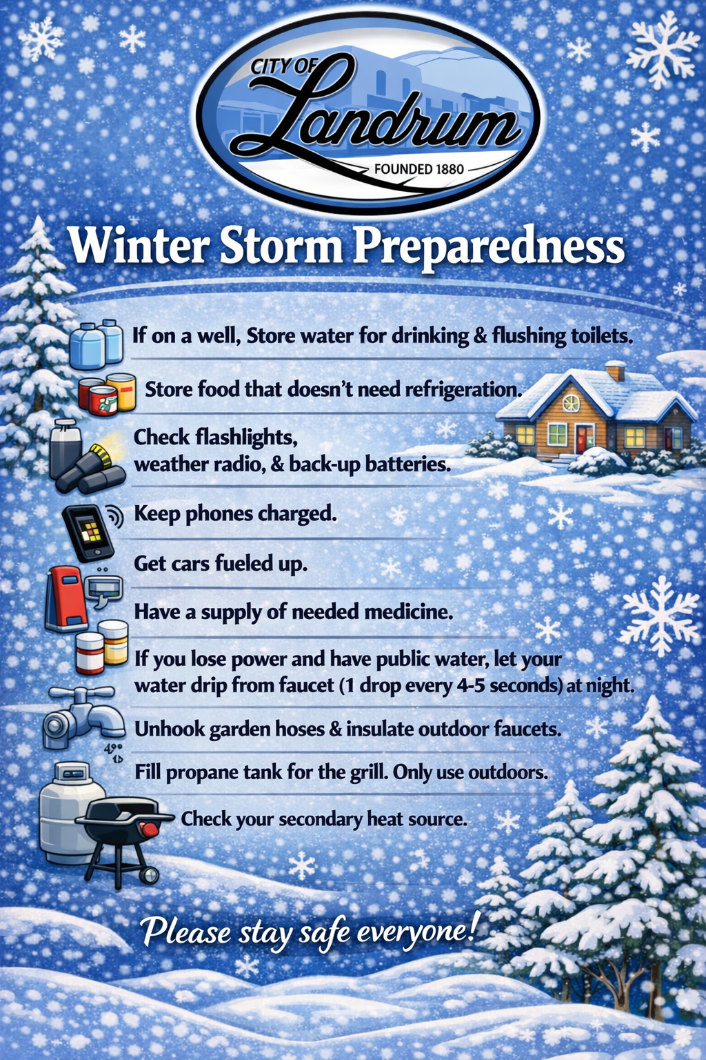 WINTER STORM PREPAREDNESS