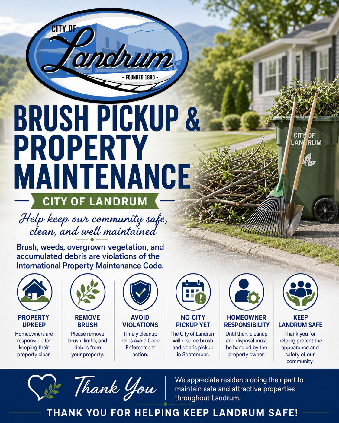 BRUSH PICK-UP & PROPERTY MAINTENANCE