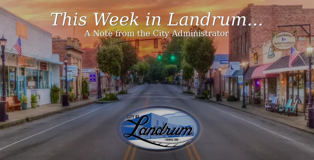 This Week In Landrum……
