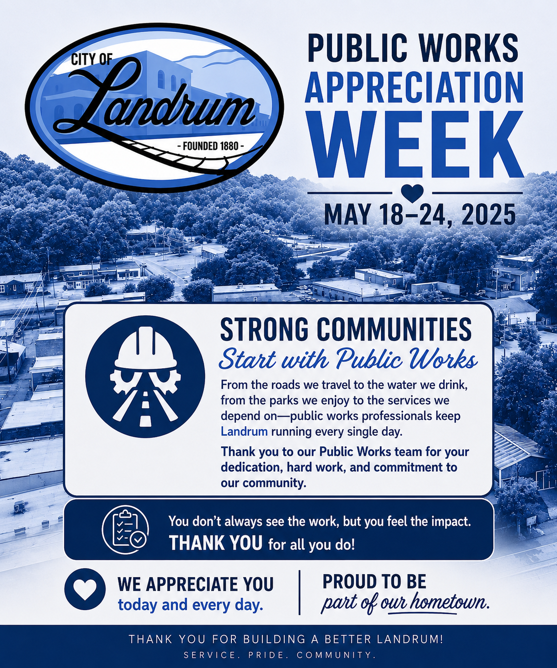 PUBLIC WORKS APPRECIATION WEEK