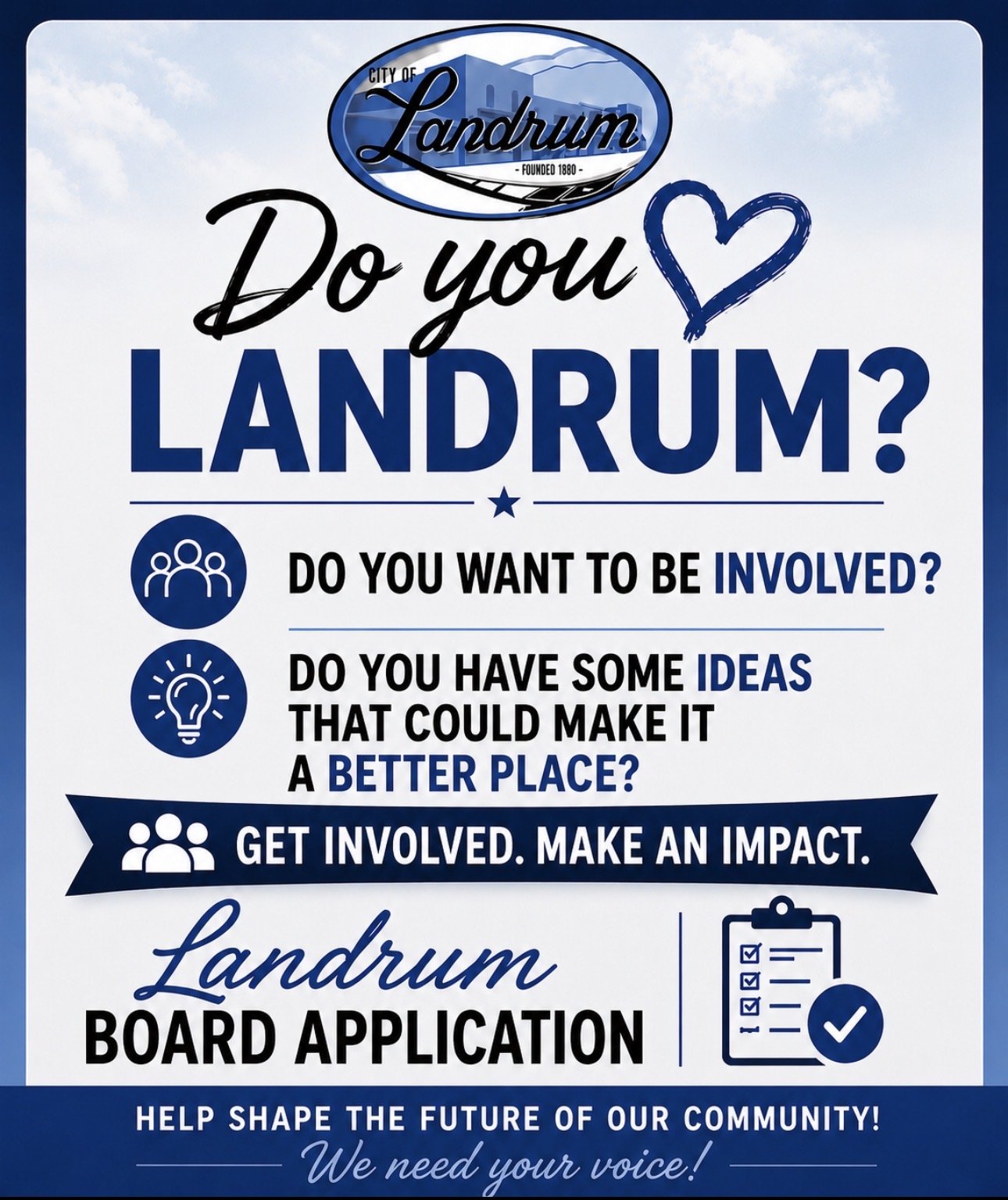 PUBLIC BOARD APPLICATION