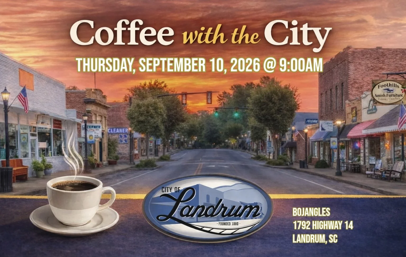 COFFEE WITH THE CITY