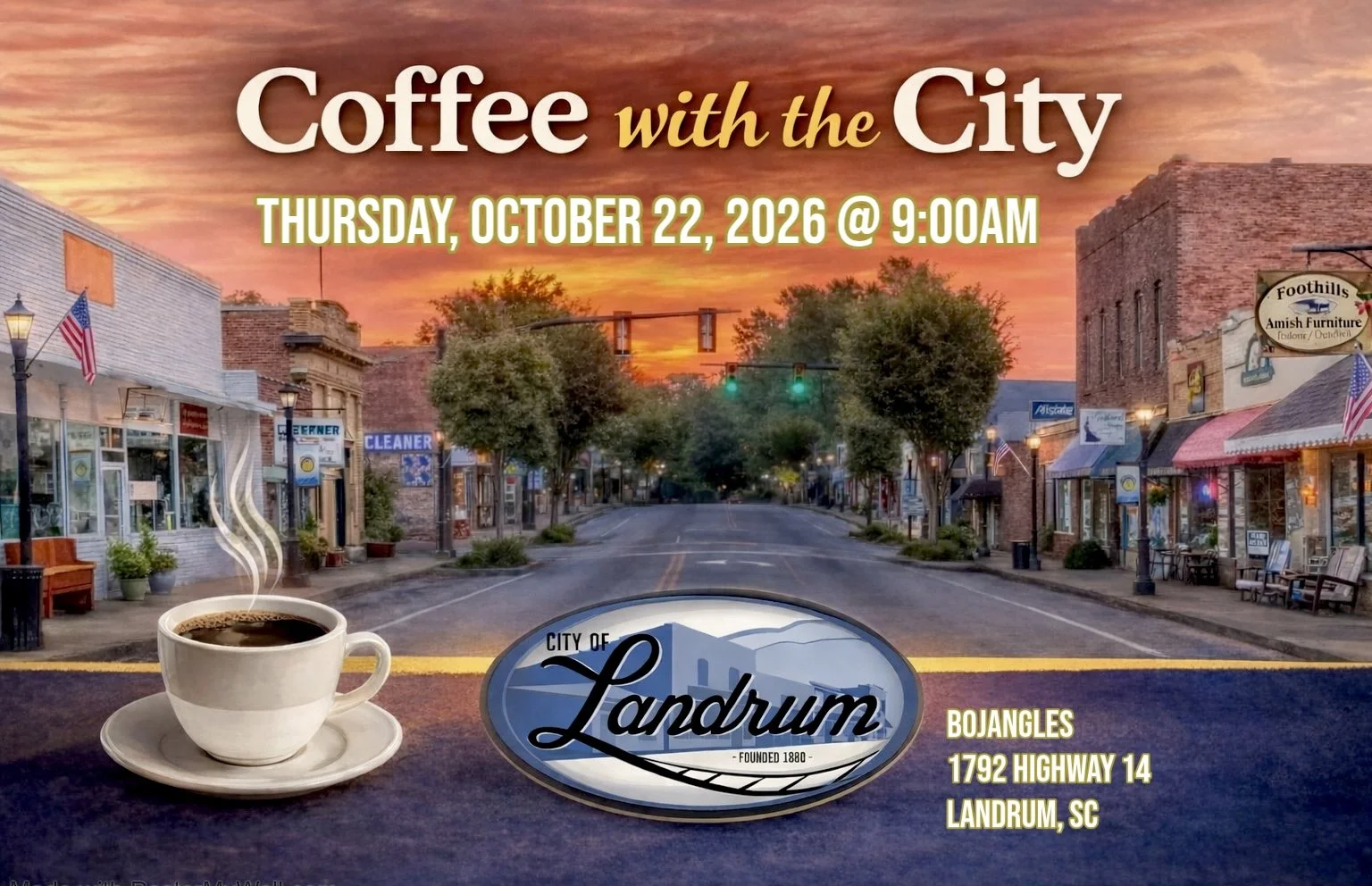 COFFEE WITH THE CITY