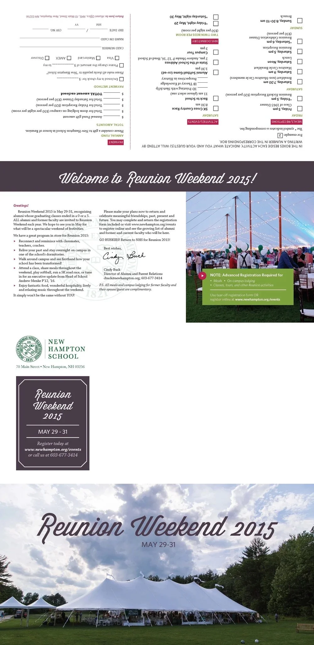 Event Invitation, Reunion 2015