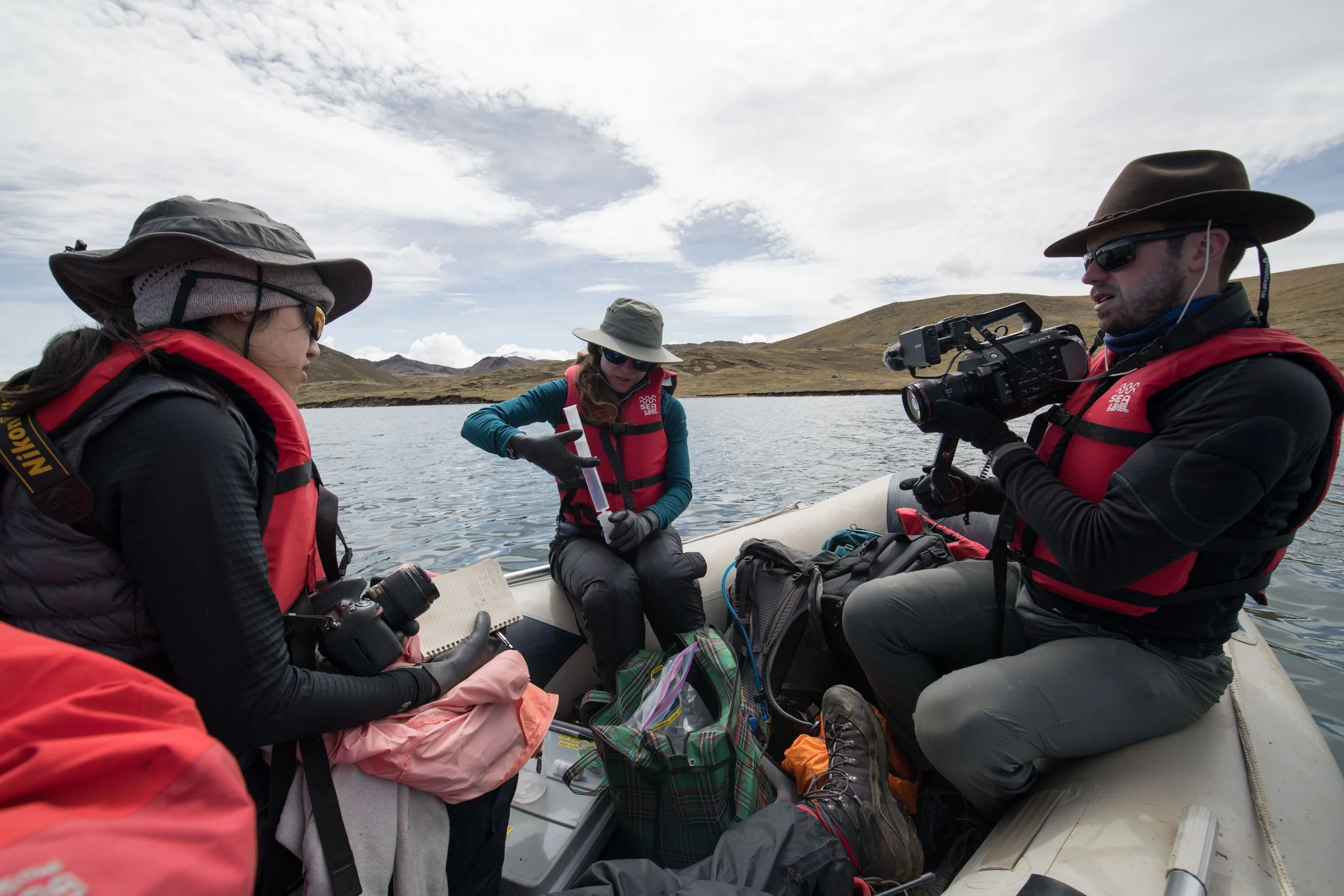 Bronwen, Nadia, and Jim on boat_Sibina_ May 2019.jpg