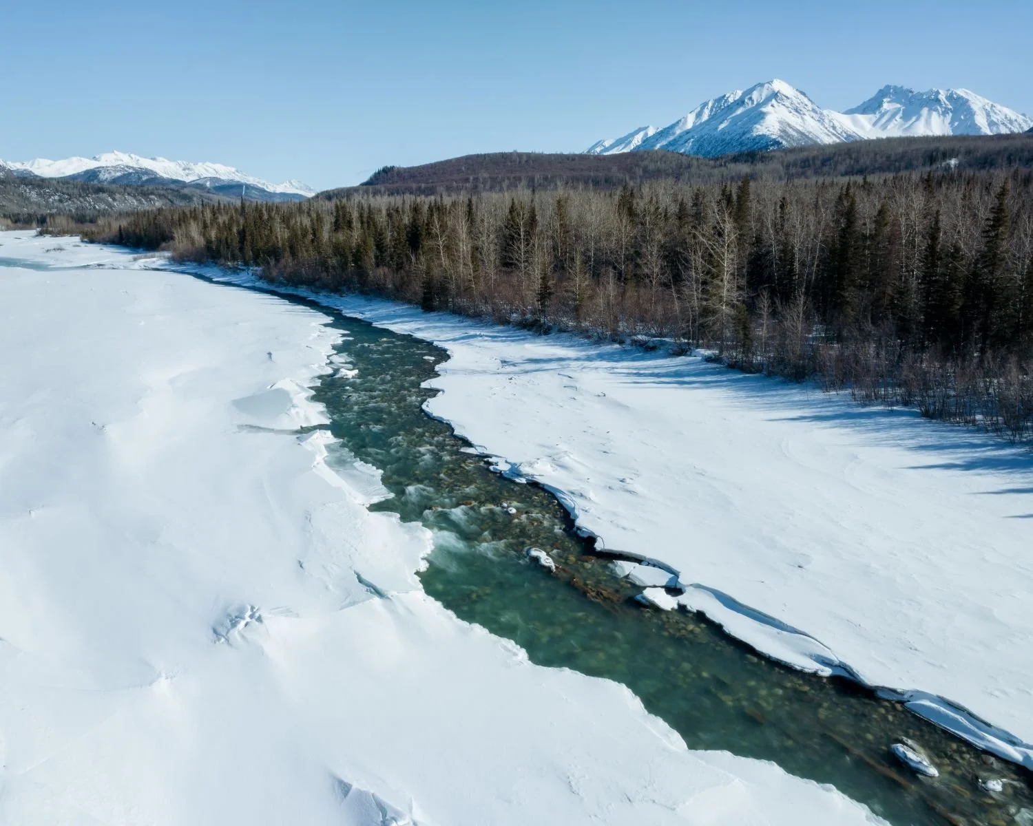 winter time in alaska