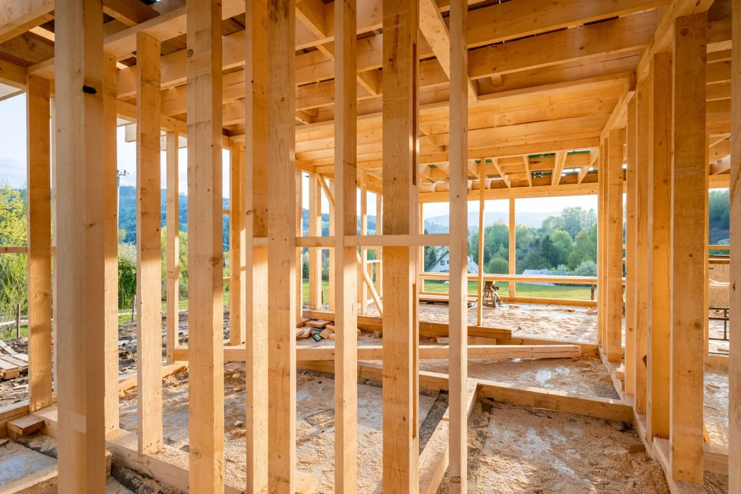 framing for home build in alaska