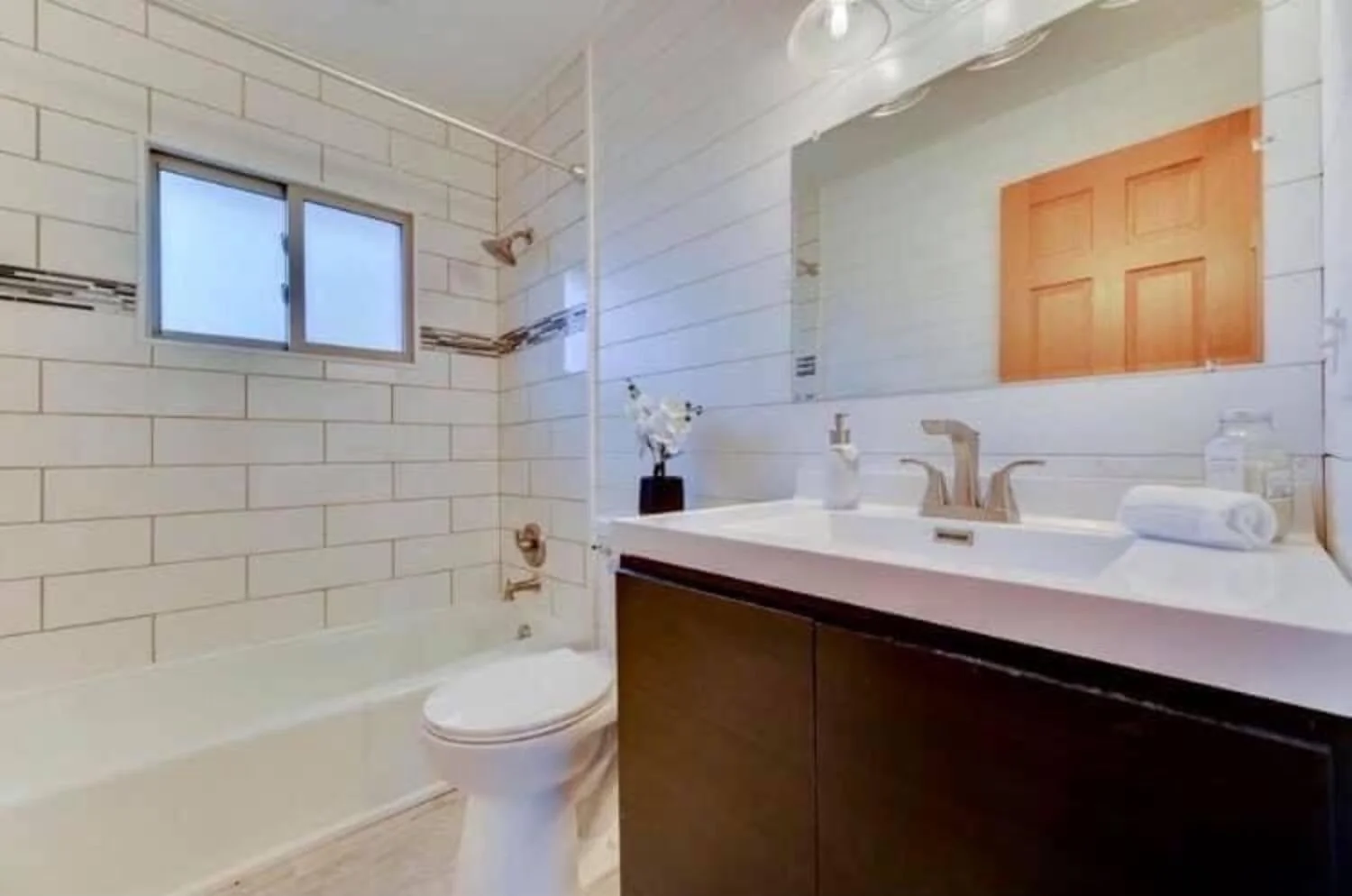 bathroom remodel general contracting job