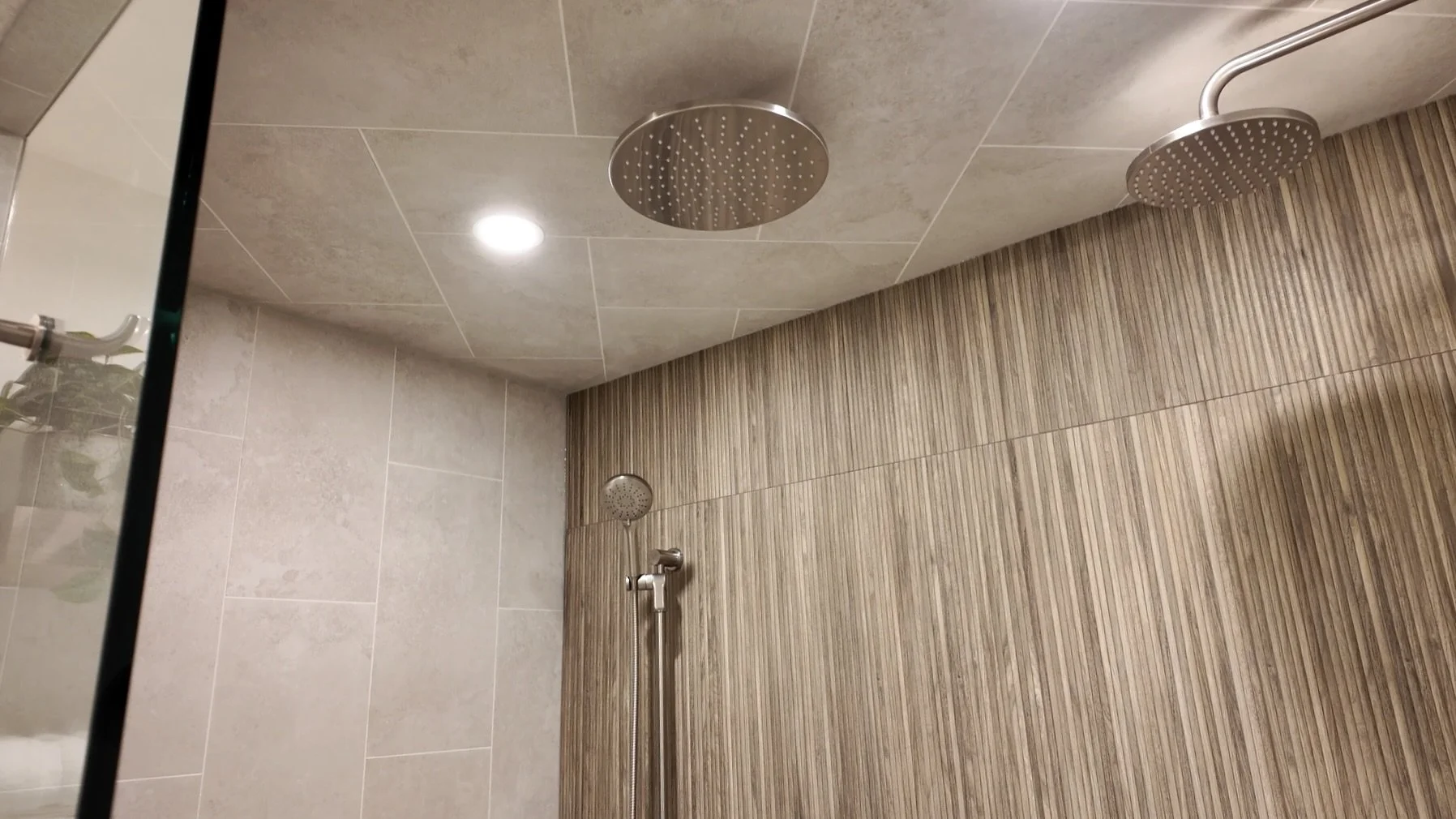 Tile steam shower in Calgary by Cisar Construction