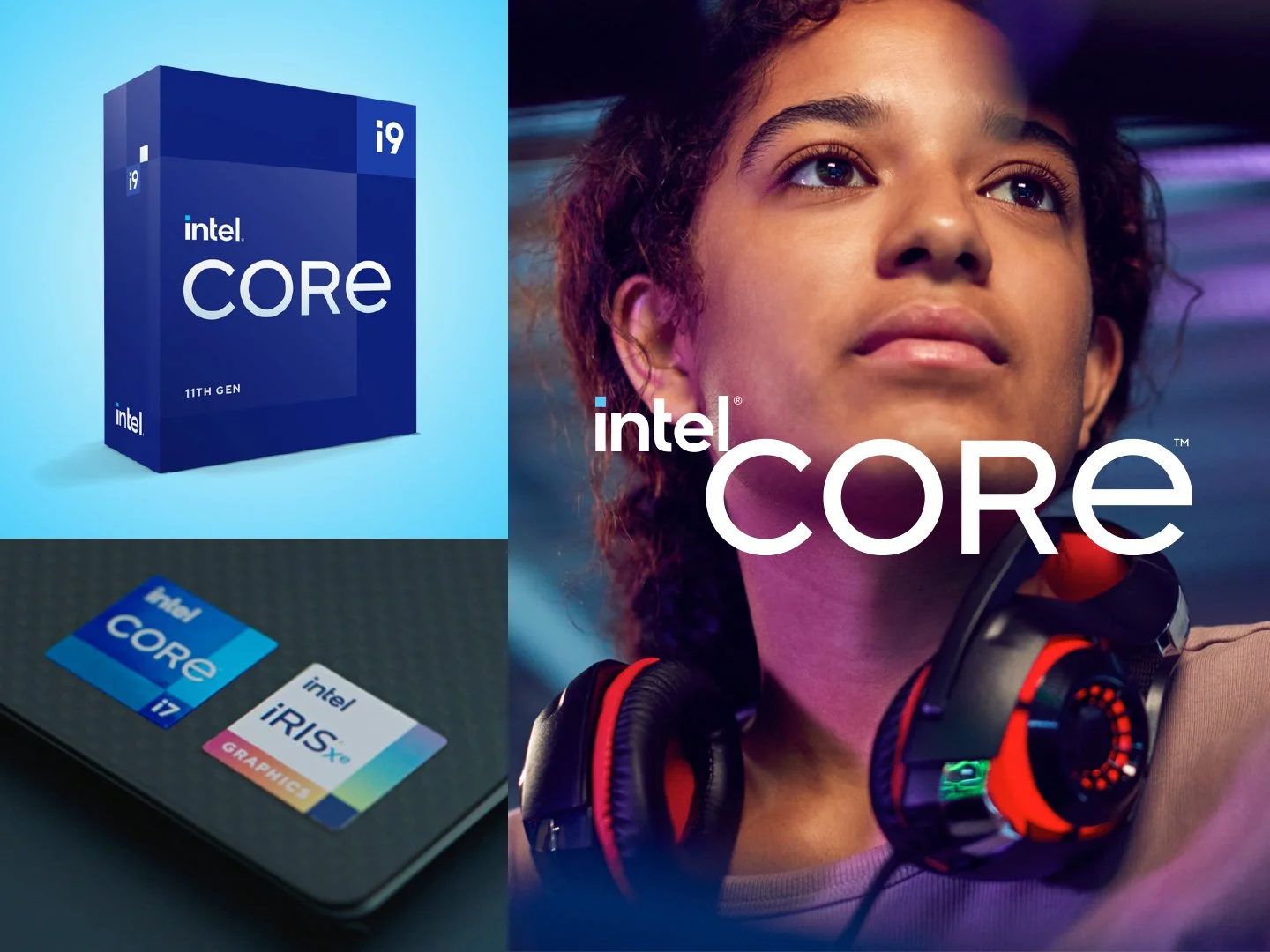 Intel Global Rebrand identity system
