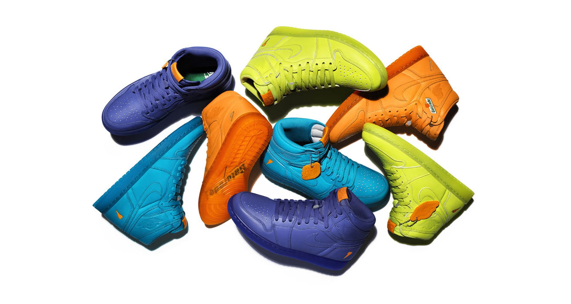Air Jordan x Gatorade collection