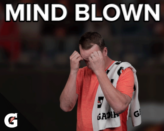 Giforade branded GIF, Peyton Manning, Mind Blown