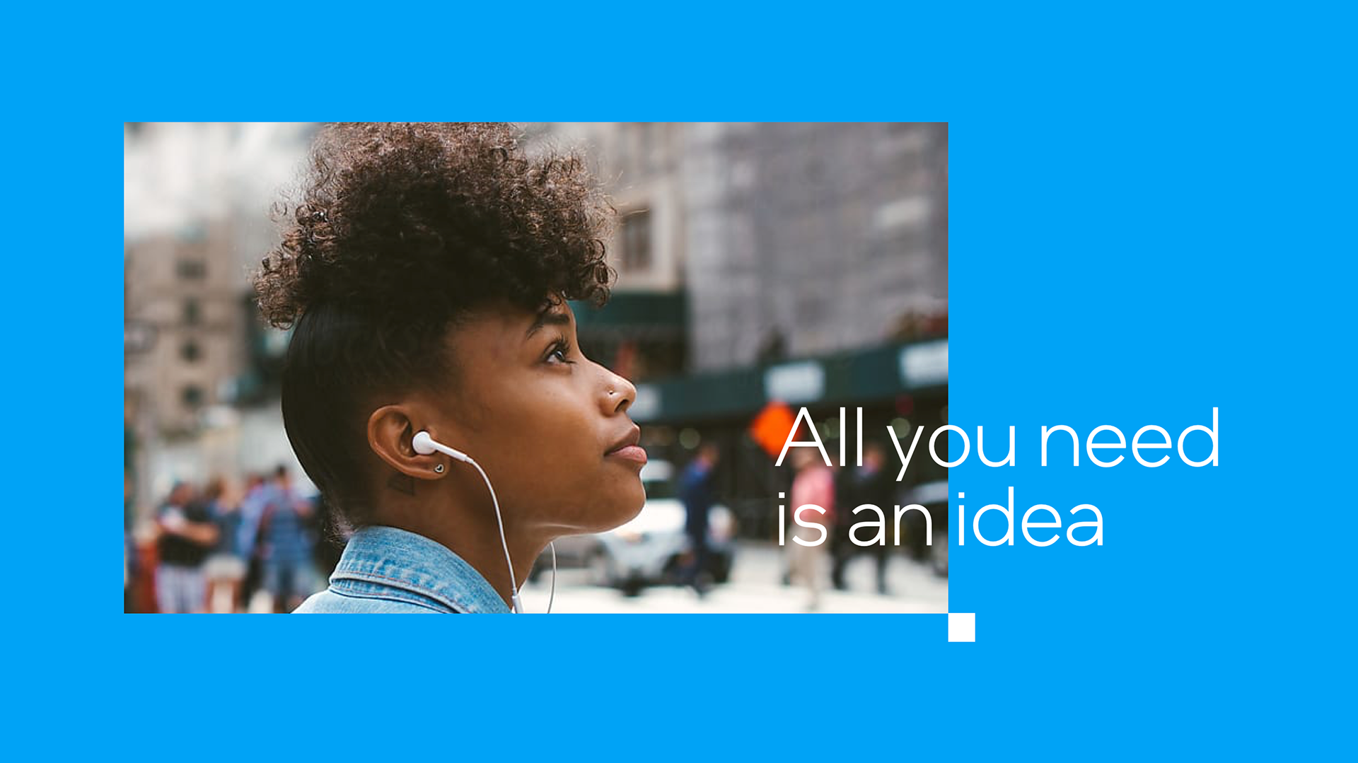 Intel Global Rebrand identity system